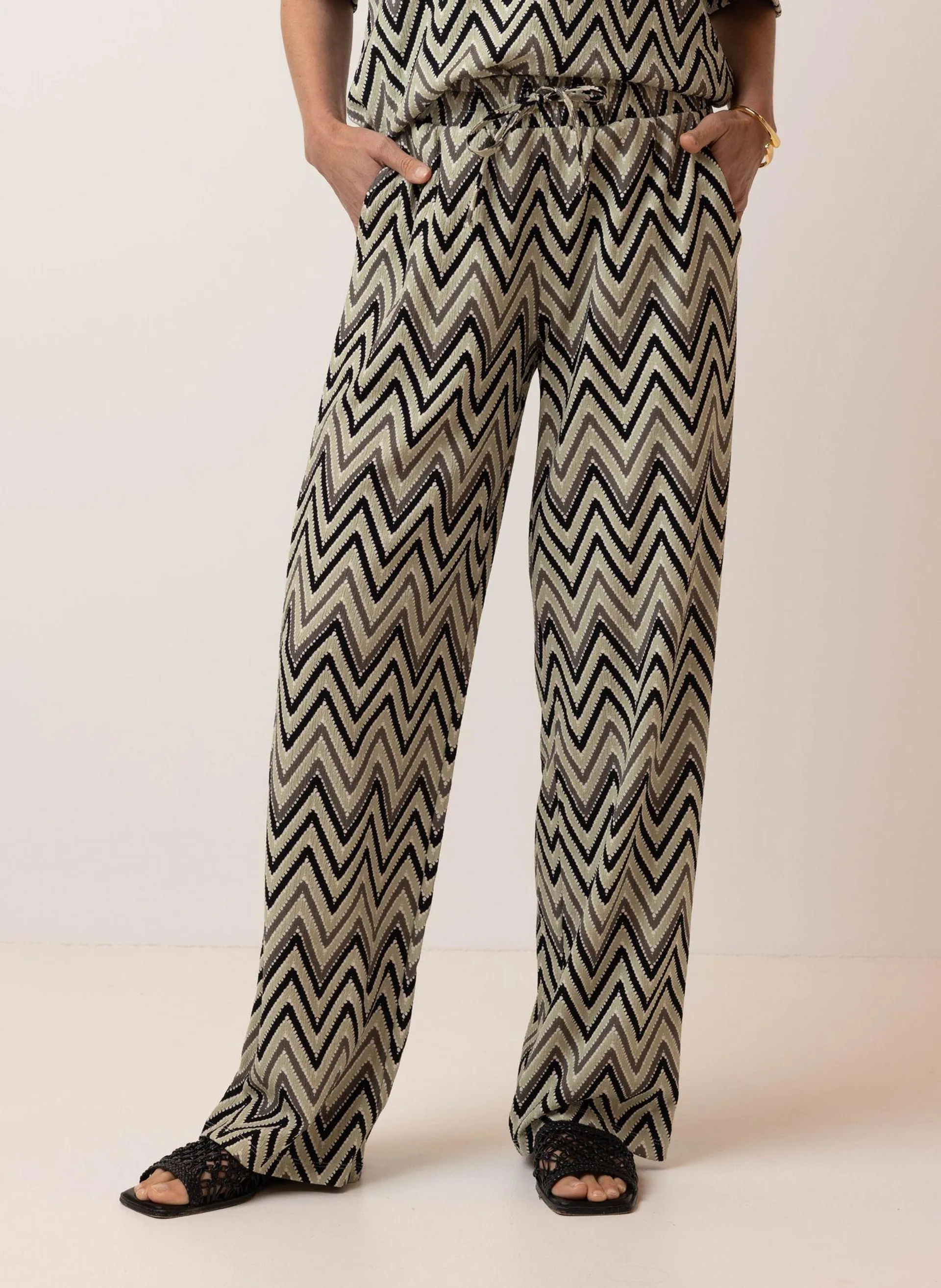 Meerkleurige broek