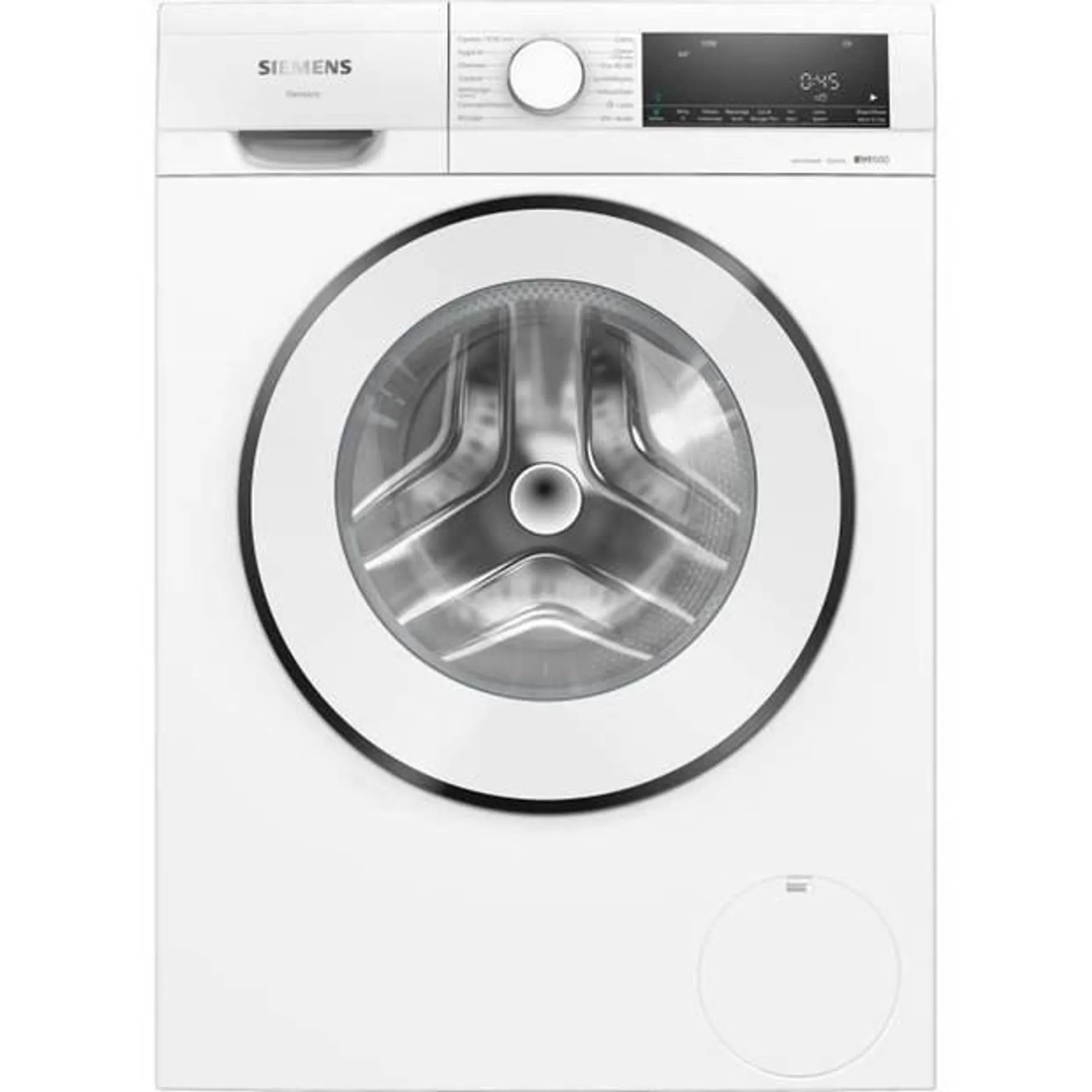 Wasmachine Siemens WG42G101FR IQ500 - 9 kg - Inductie - L59.8cm - 1200 TRS/min - Wit