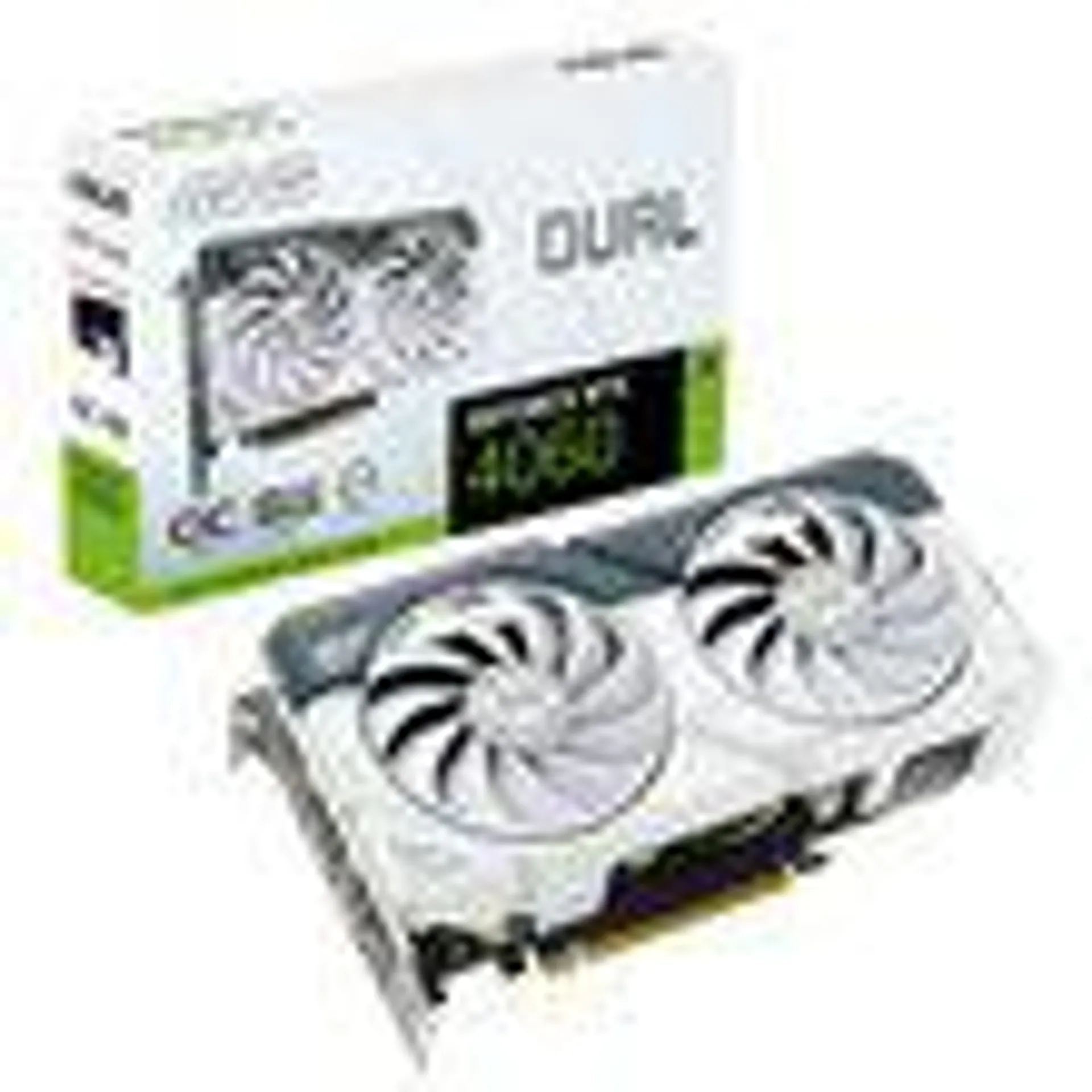 Asus GeForce ® RTX 4060, 8GB, Dual OC Wit