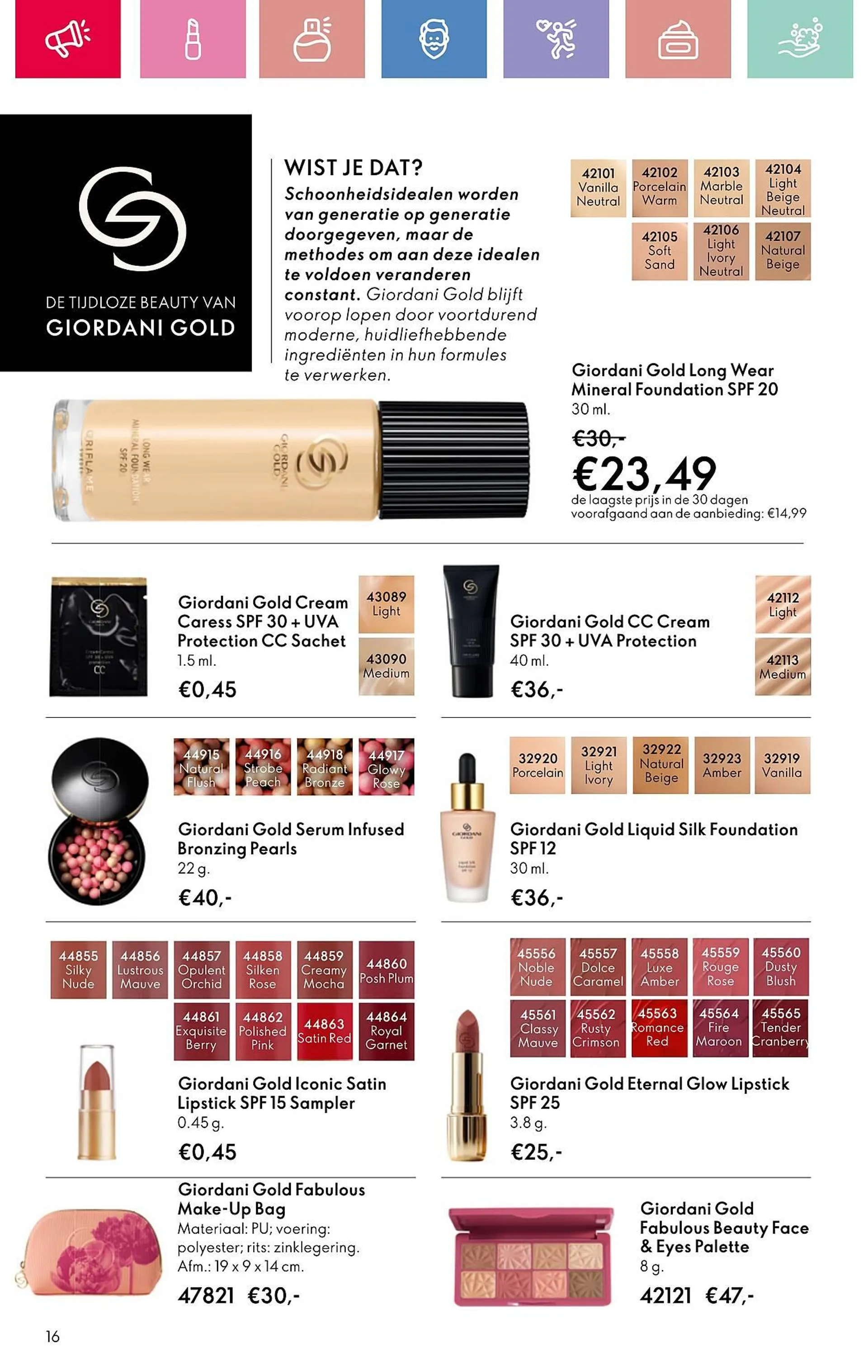 Oriflame folder van 7 mei tot 10 mei 2025 - Folder pagina 16