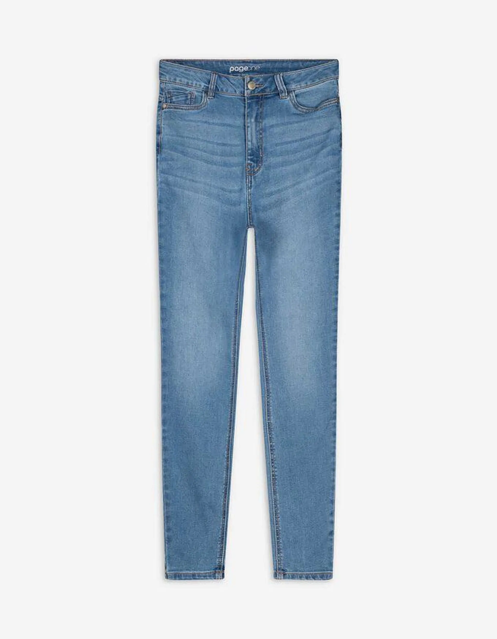 Jeans - Skinny fit - blauw