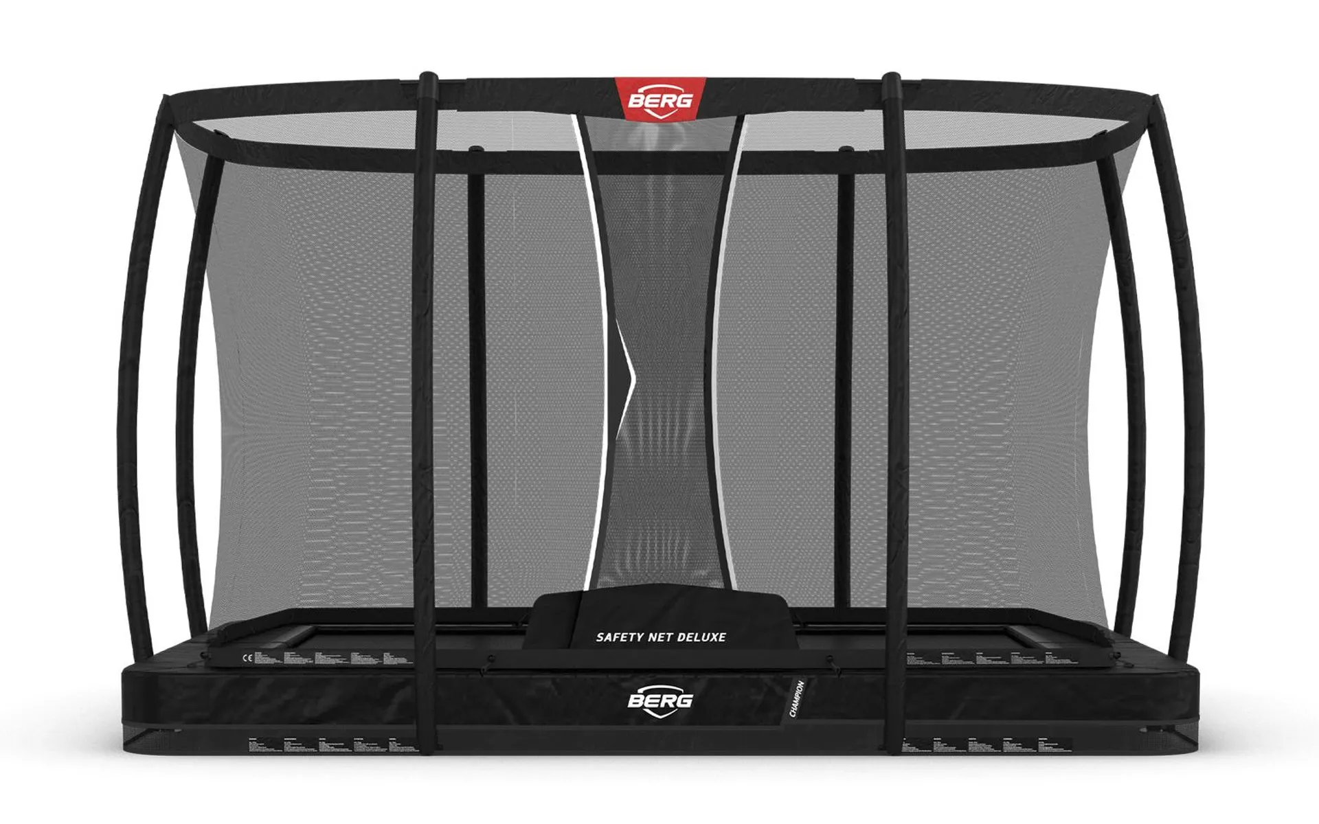 BERG Ultim Champion InGround 330 Black + Safety Net Deluxe