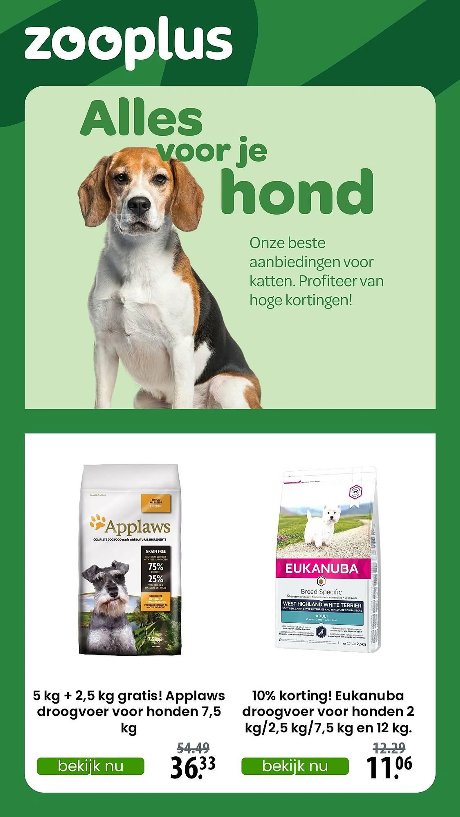 Zooplus folder van 25 mei tot 31 mei 2025 - Folder pagina 1