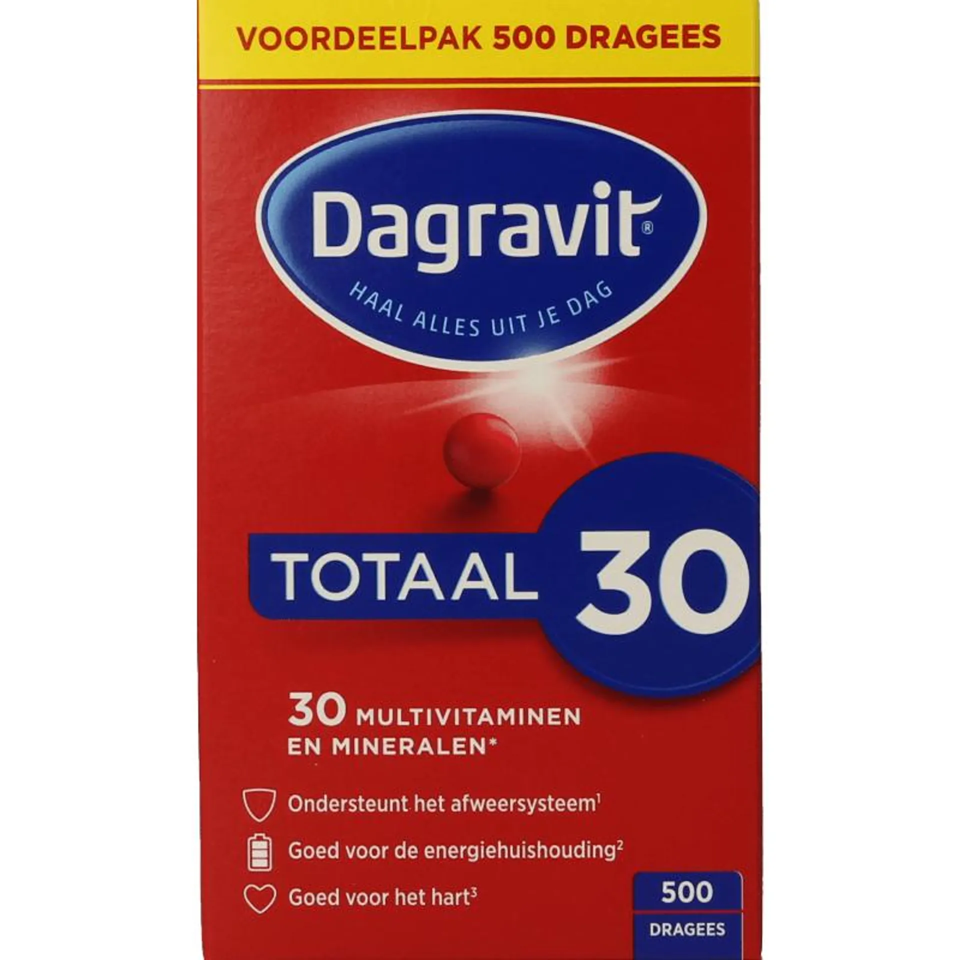 Dagravit Totaal 30 tijdelijk 50 dragees gratis 500 dragees