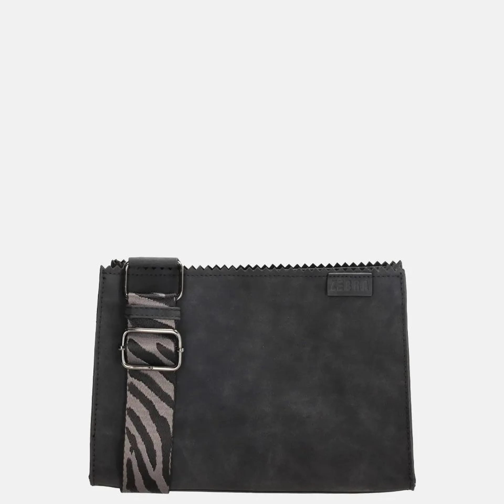 Zebra Trends crossbody tas zwart