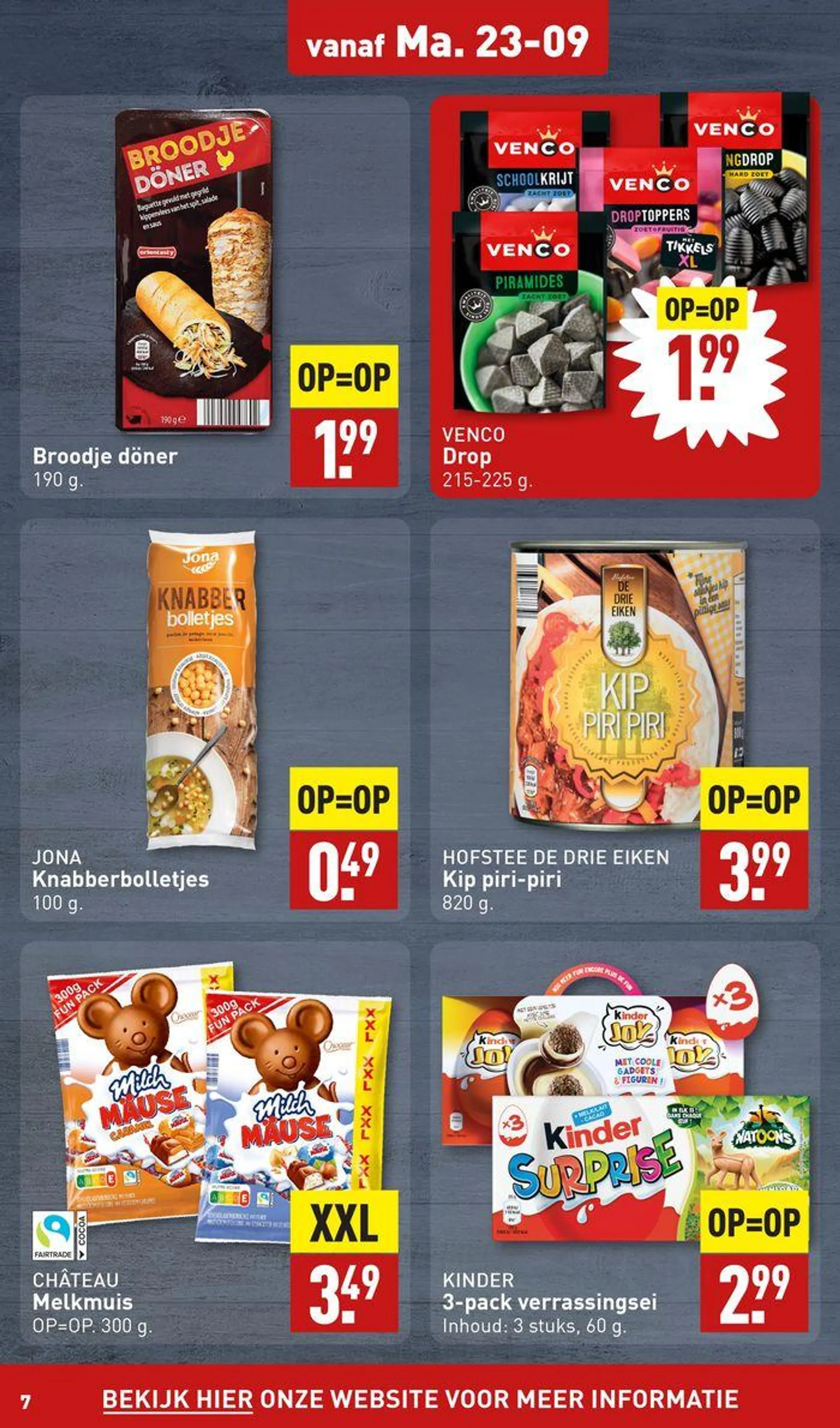 Topdeals voor alle klanten van 19 september tot 3 oktober 2024 - Folder pagina 7