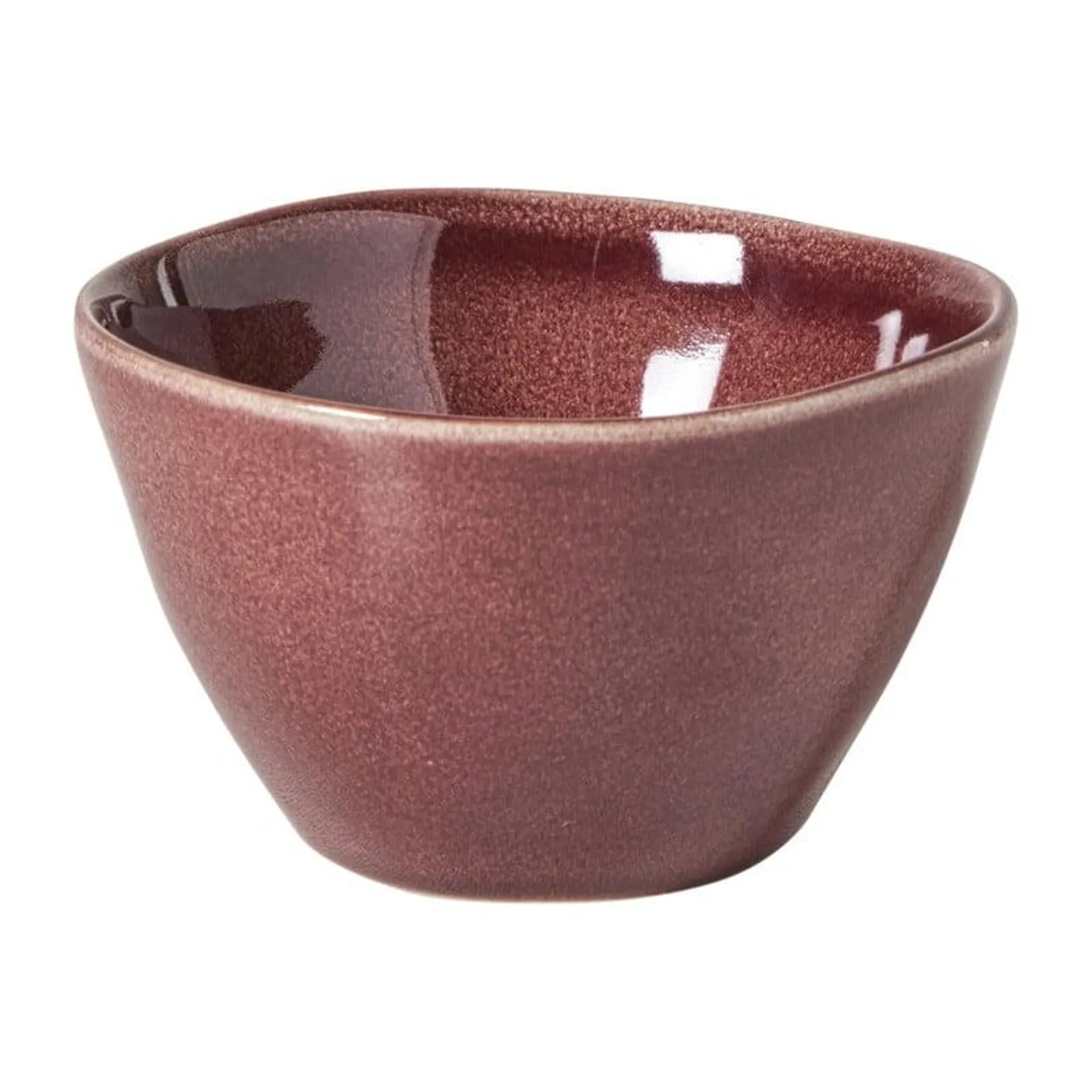 Schaal Toscane - bordeaux - ø11x6.5 cm