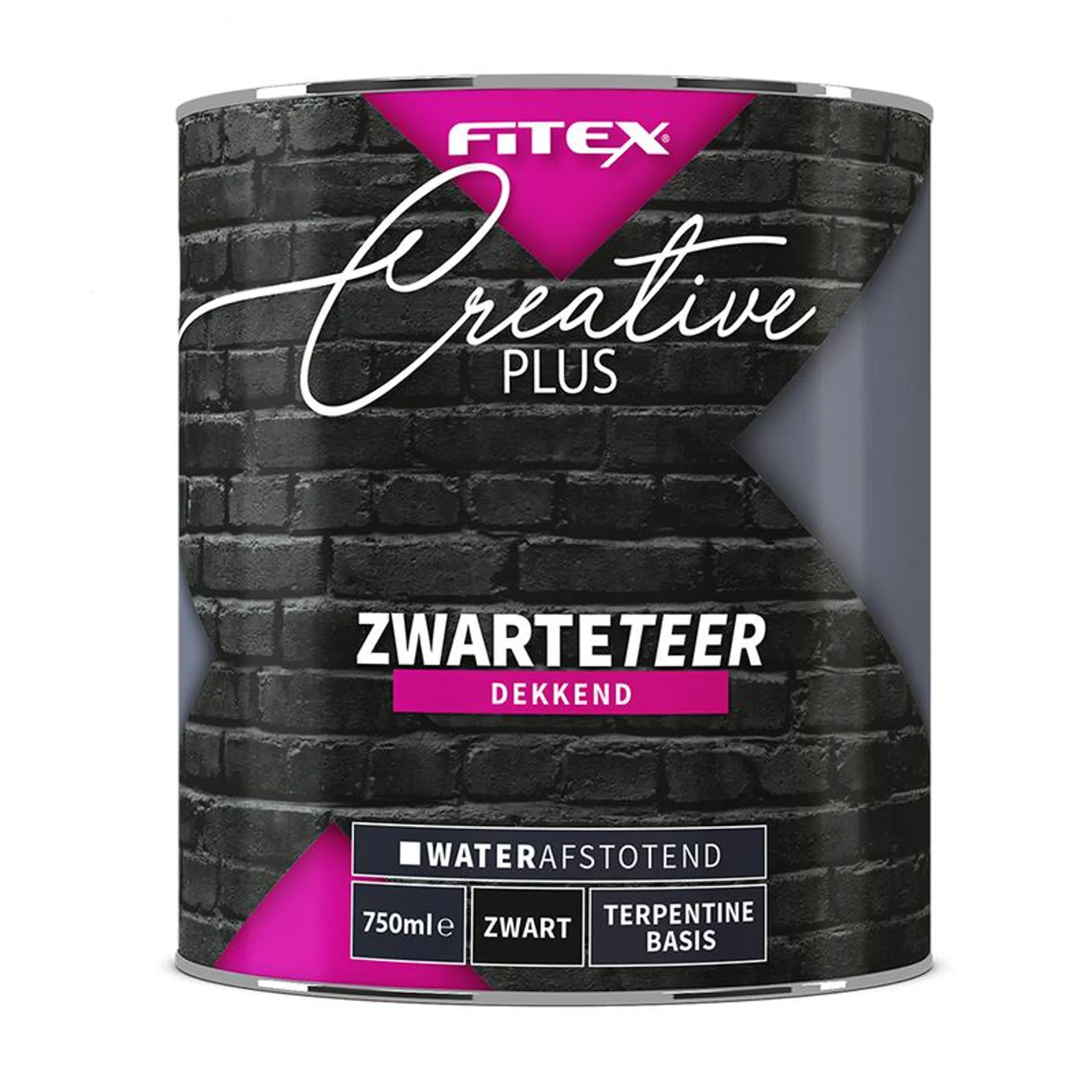 Fitex CP Zwarte Teer 750 ml