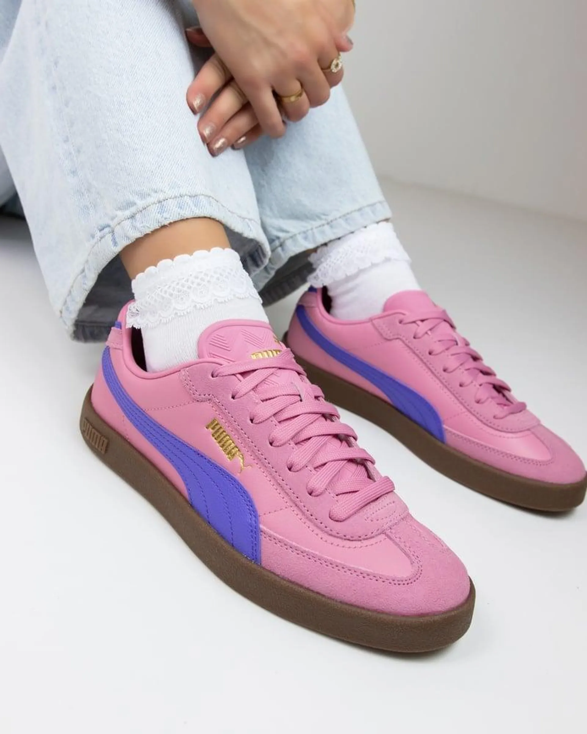 Lage sneakers - roze