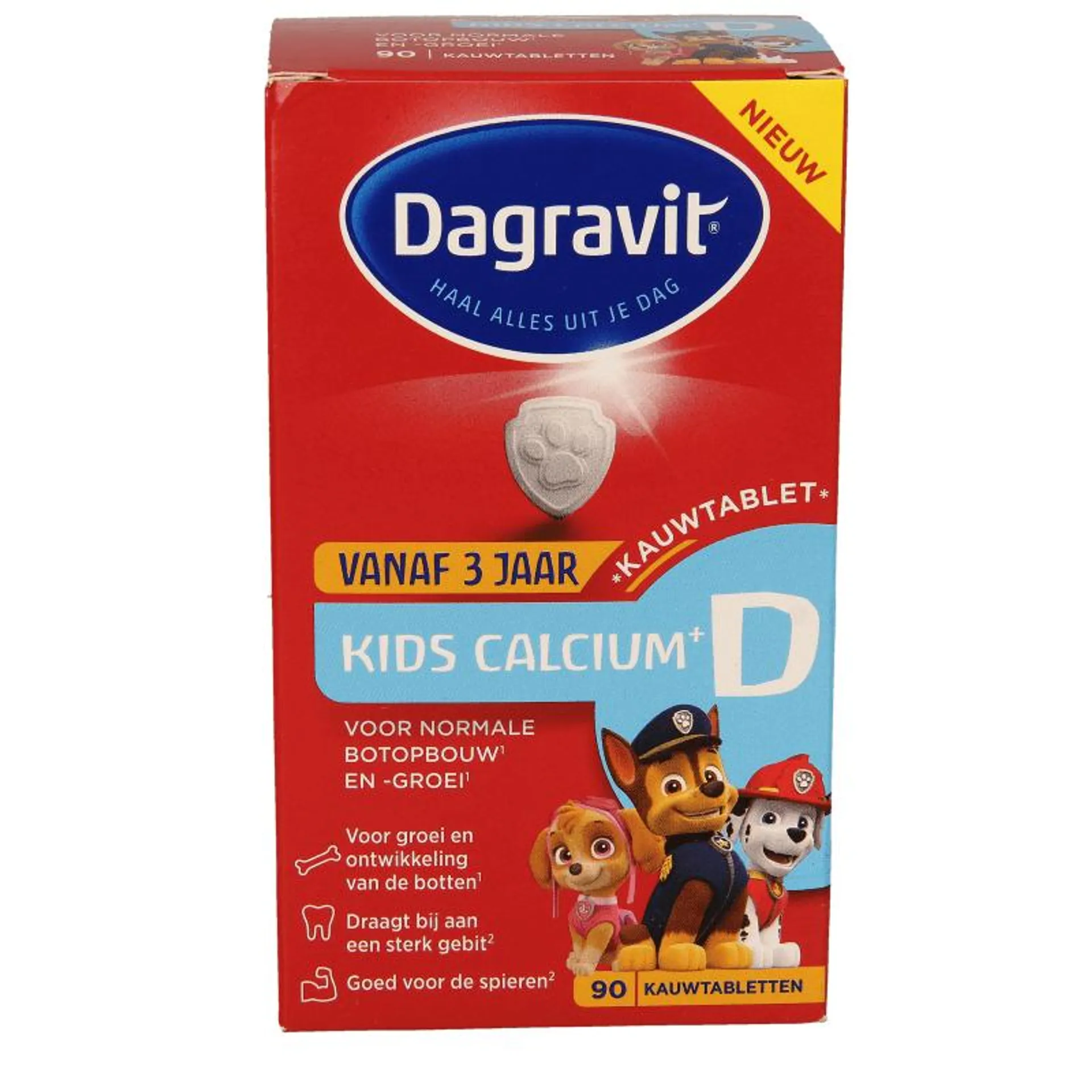 Dagravit Kids calcium & vitamine D 90 tabletten