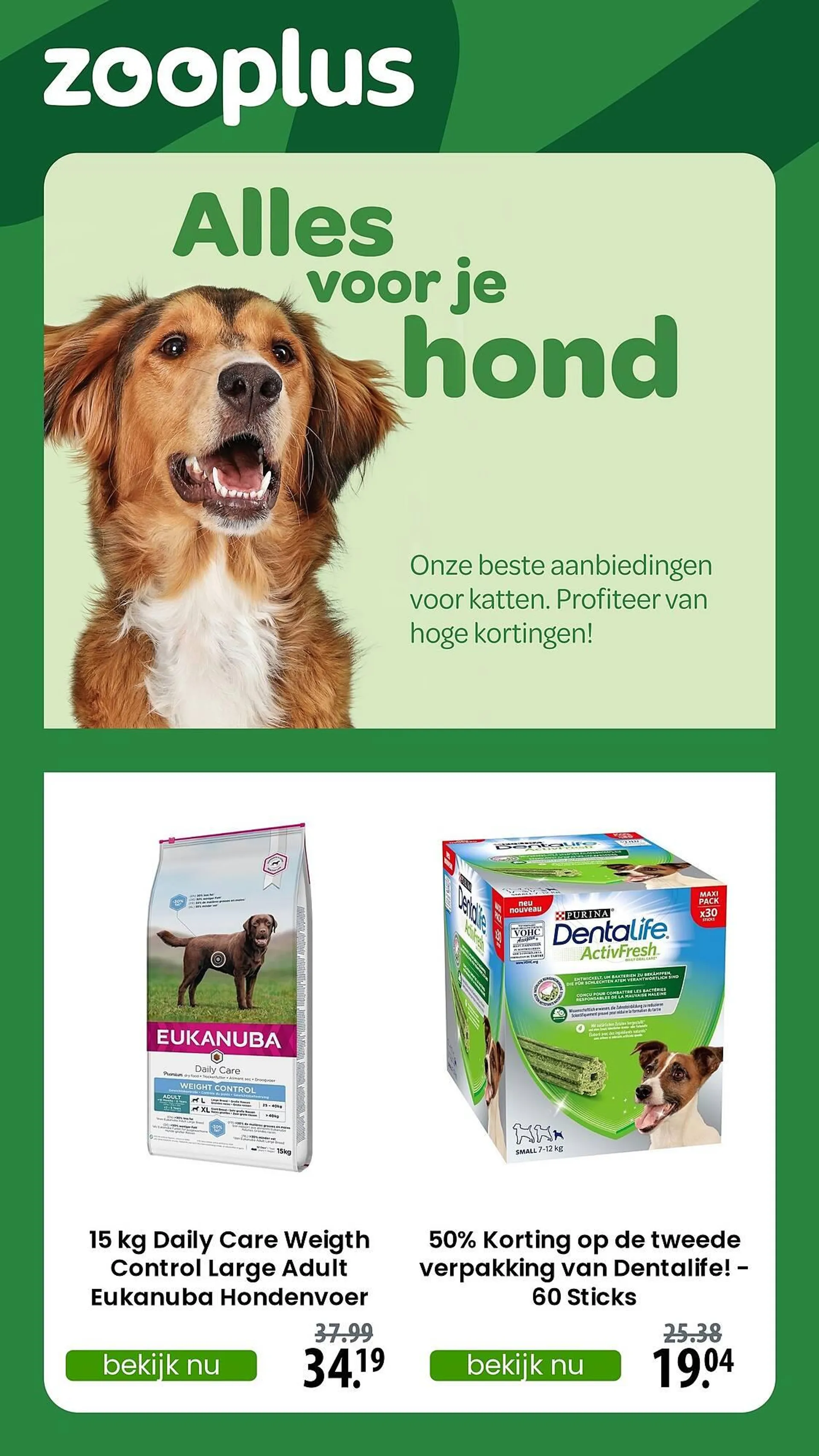 Zooplus folder van 1 mei tot 10 mei 2025 - Folder pagina 1