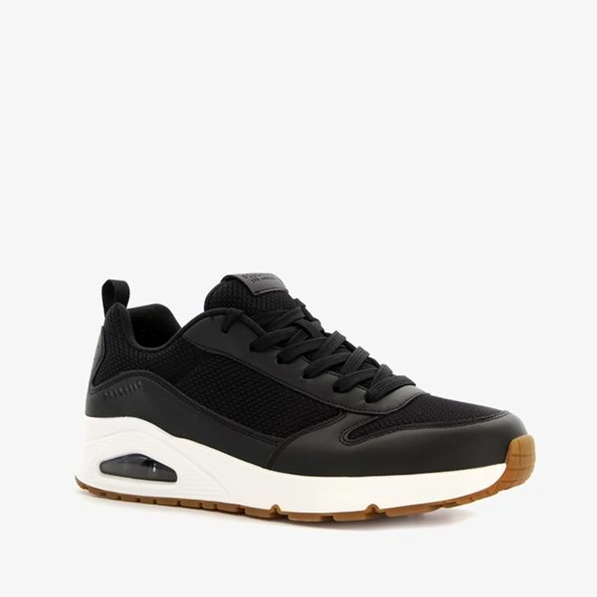 Skechers Uno Fastime heren sneakers zwart