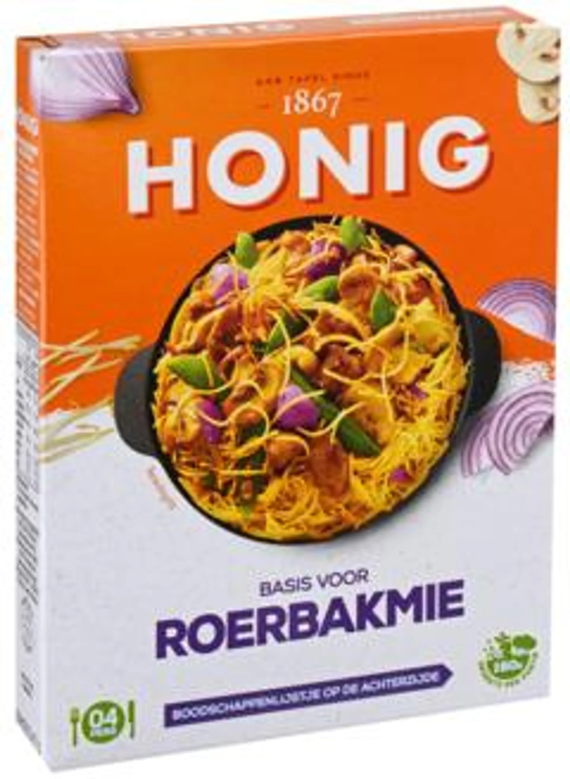 3 pakken Honig Basis voor Roerbakmie 41g