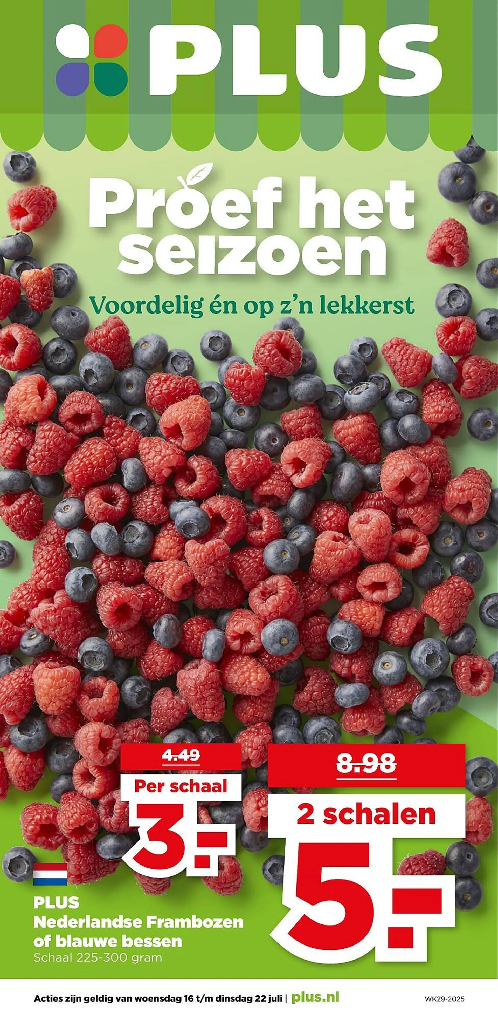 PLUS folder van 16 juli tot 22 juli 2025 - Folder pagina 1