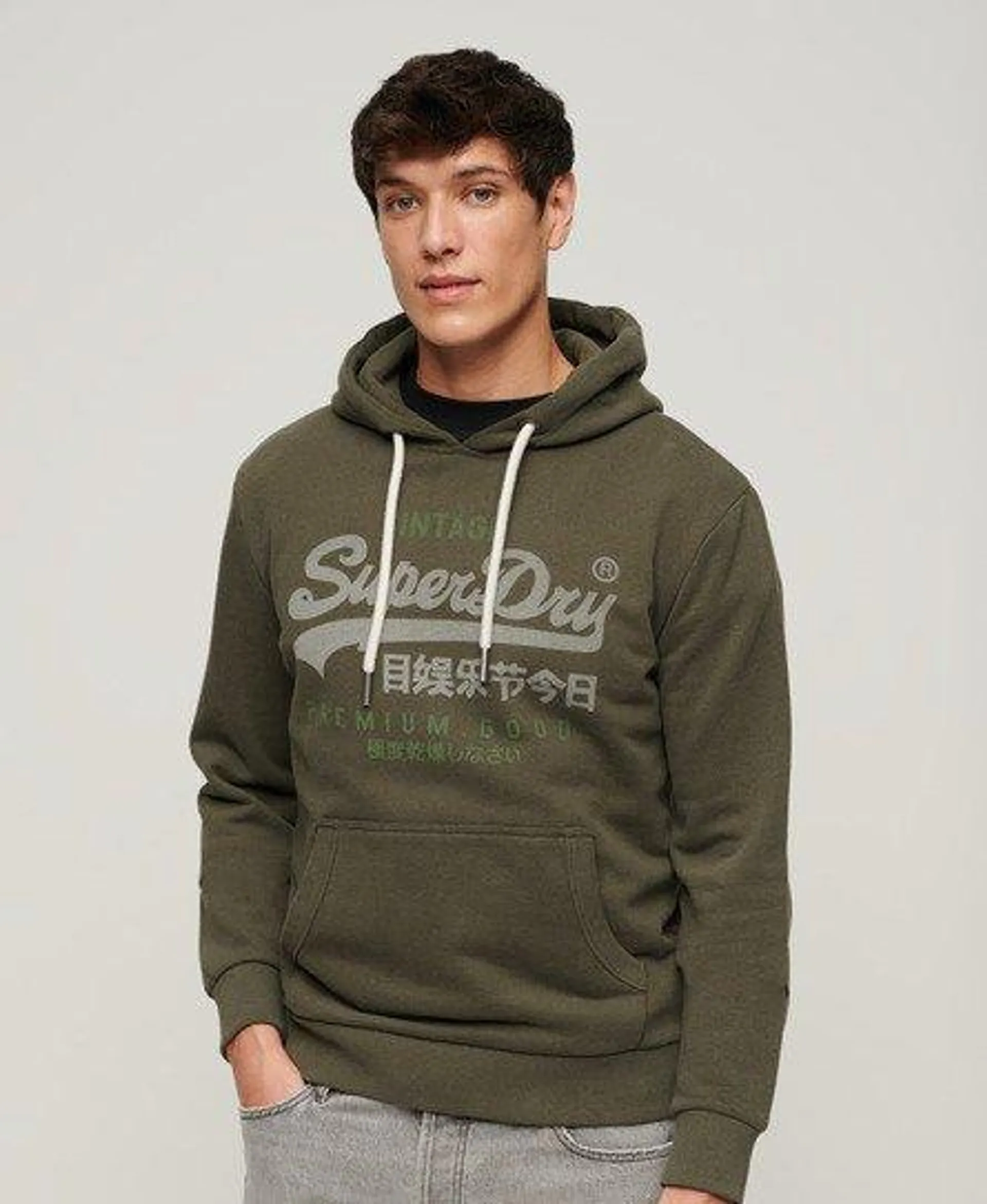 Klassieke Vintage Logo Heritage hoodie