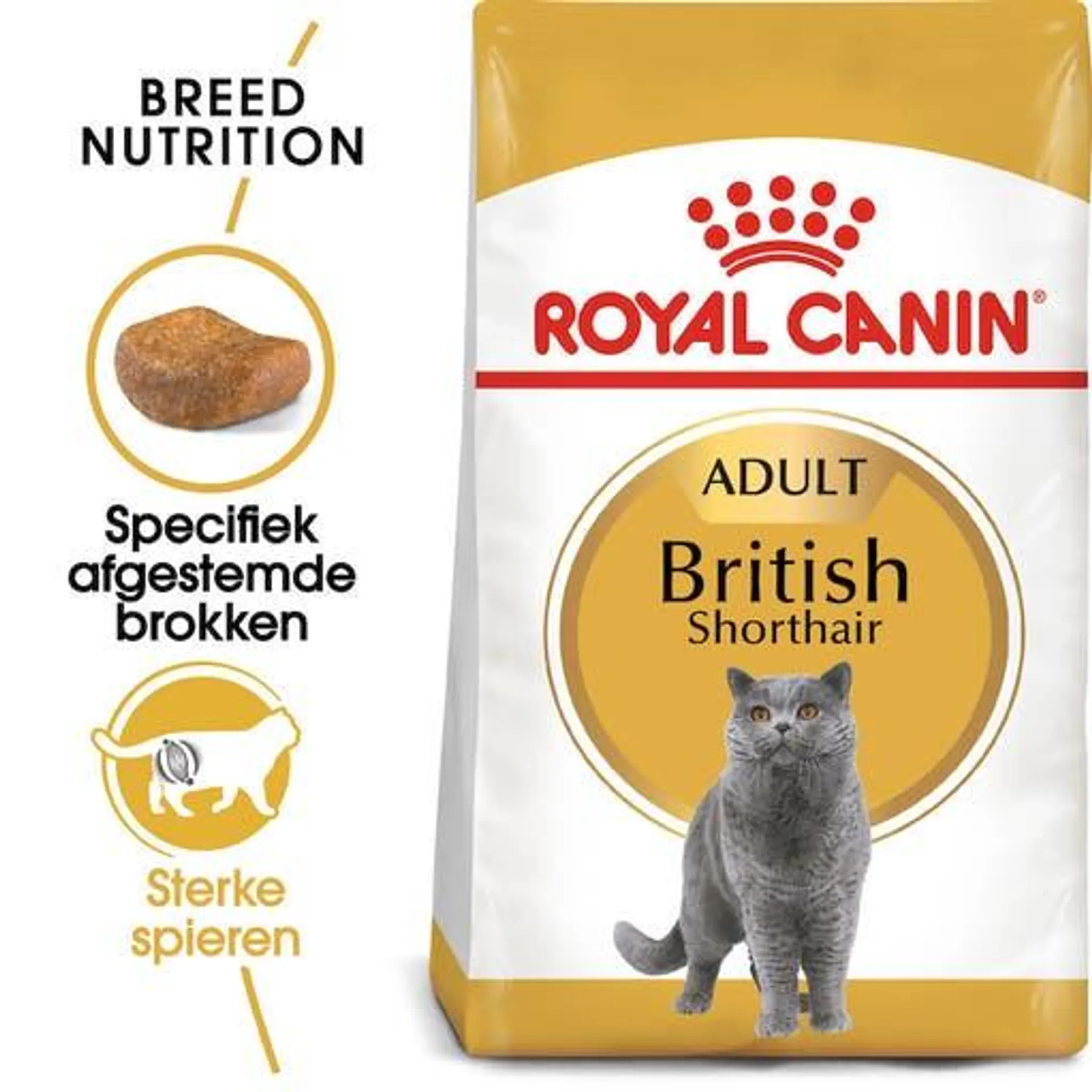 Droogvoer voor katten FBN British Shorthair