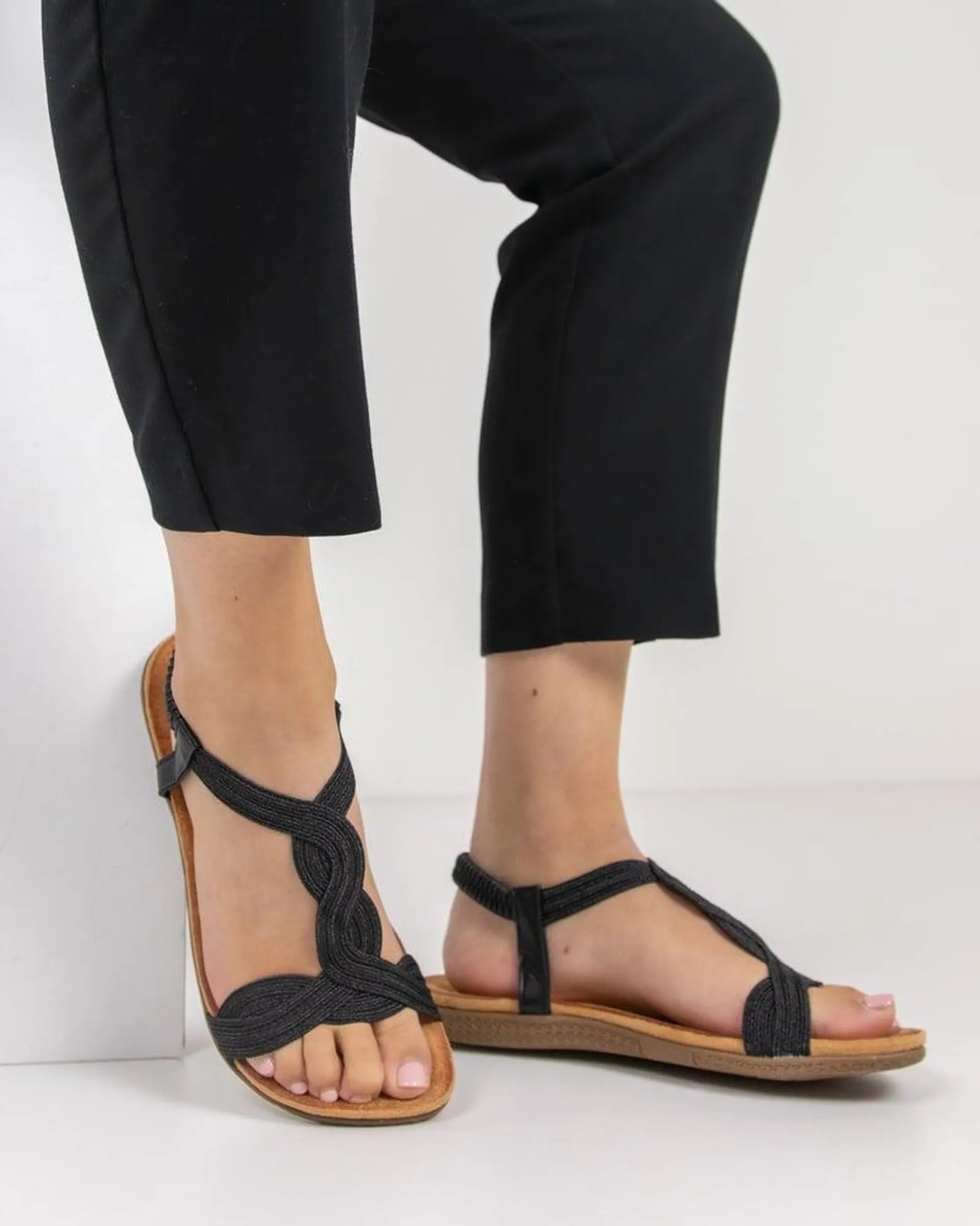 Sandalen - zwart