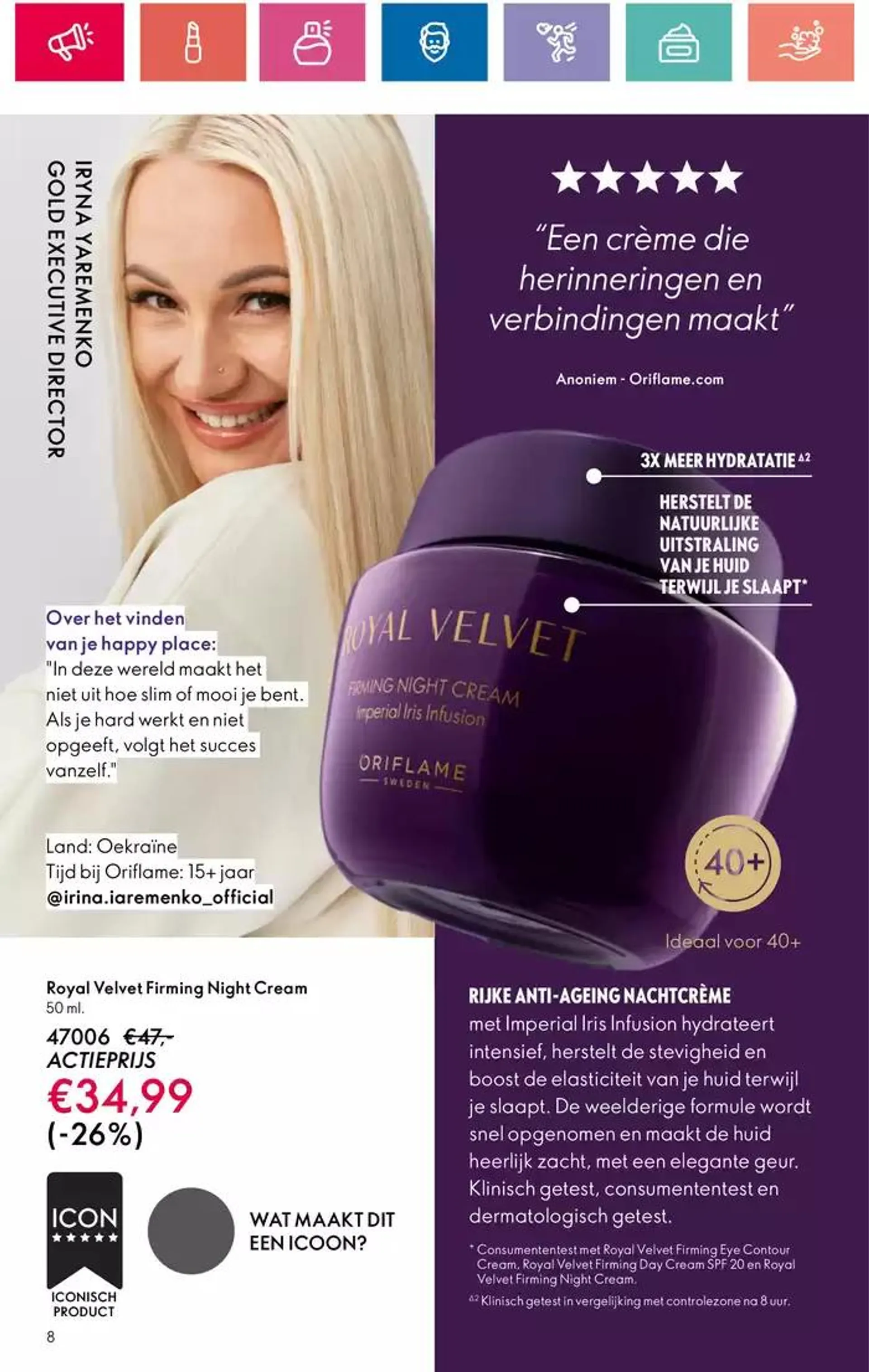 ORIFLAME folder van 3 oktober tot 17 oktober 2024 - Folder pagina 8