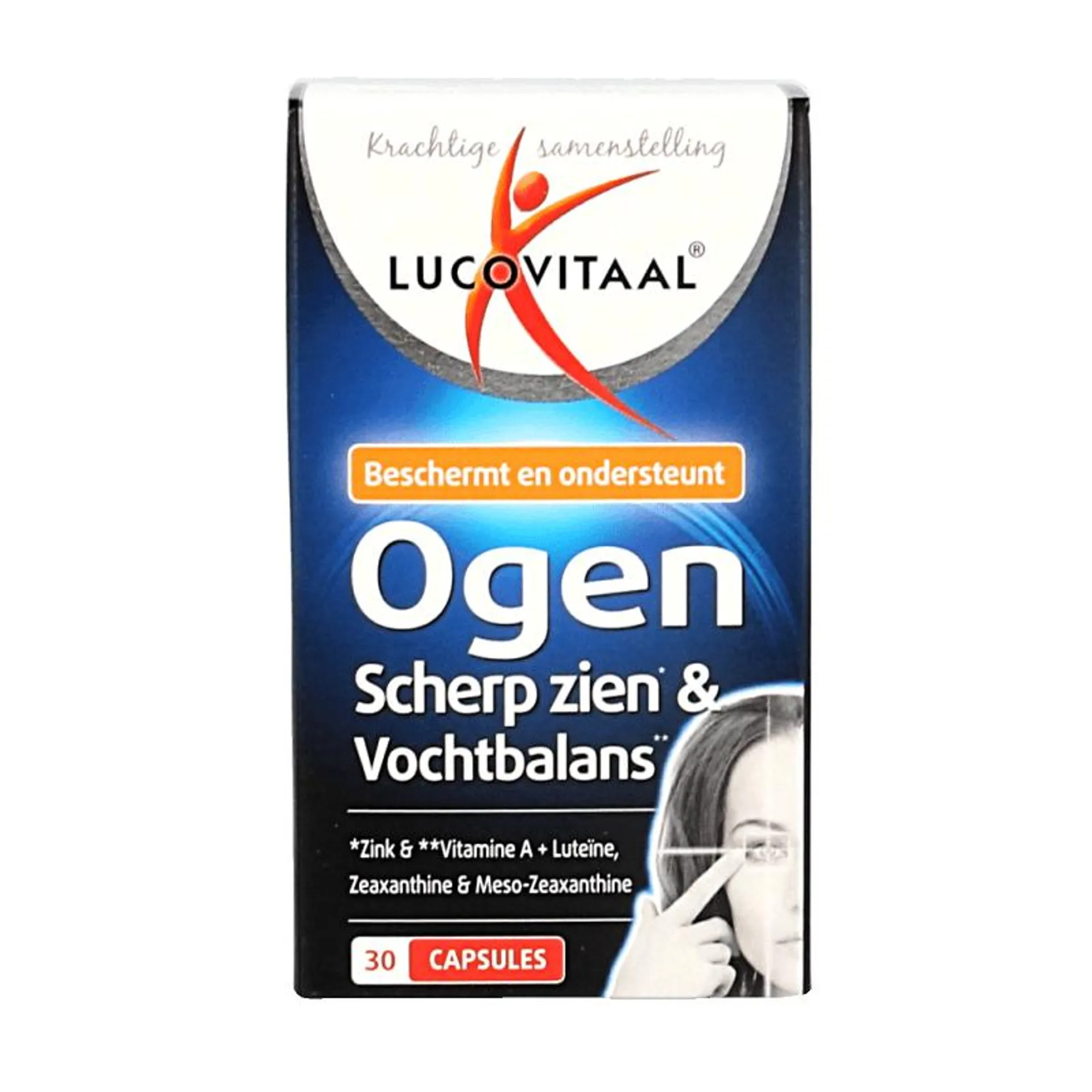 Lucovitaal Ogen scherp zien & vochtbalans 30 capsules