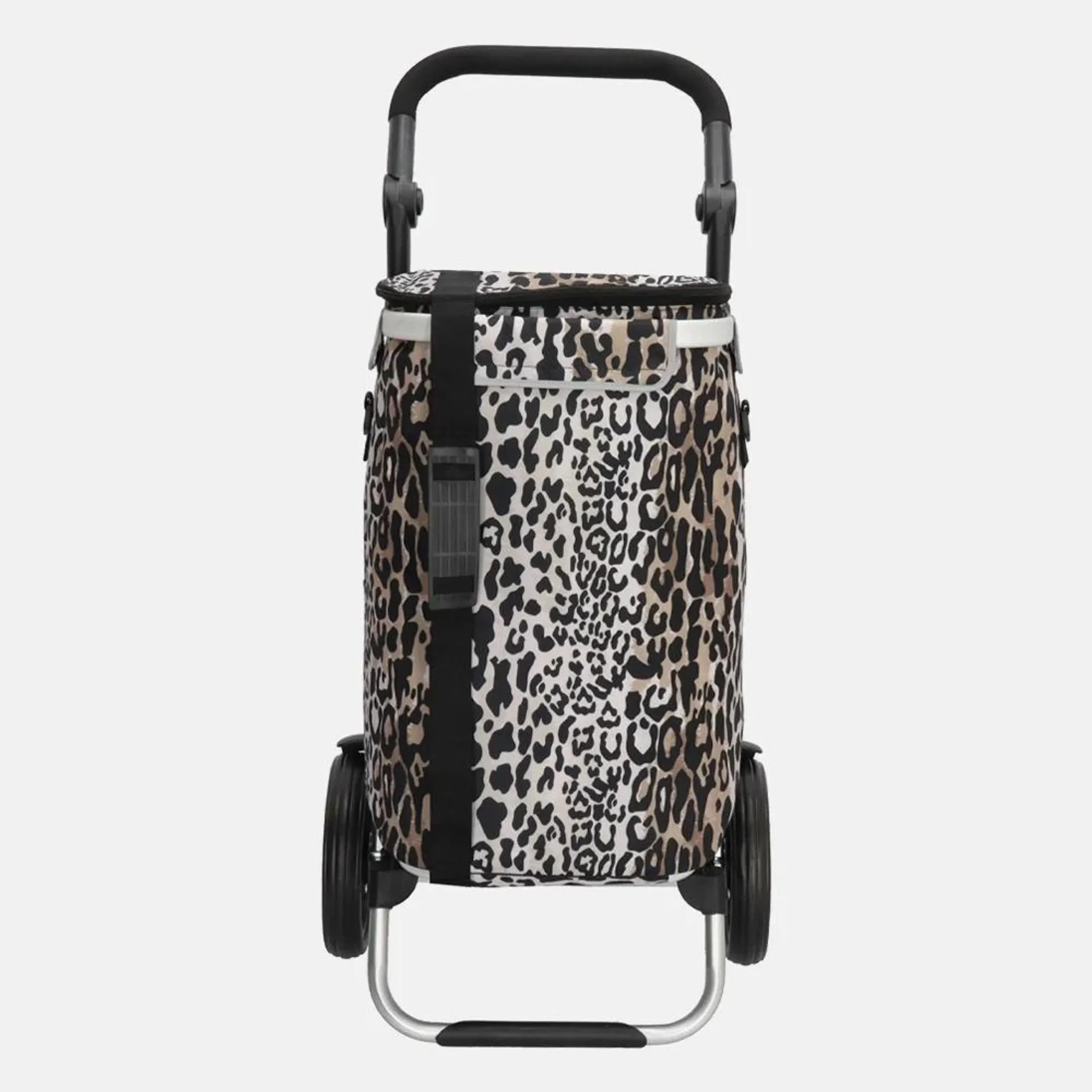 Dugros Shop & Go boodschappentrolley leopard