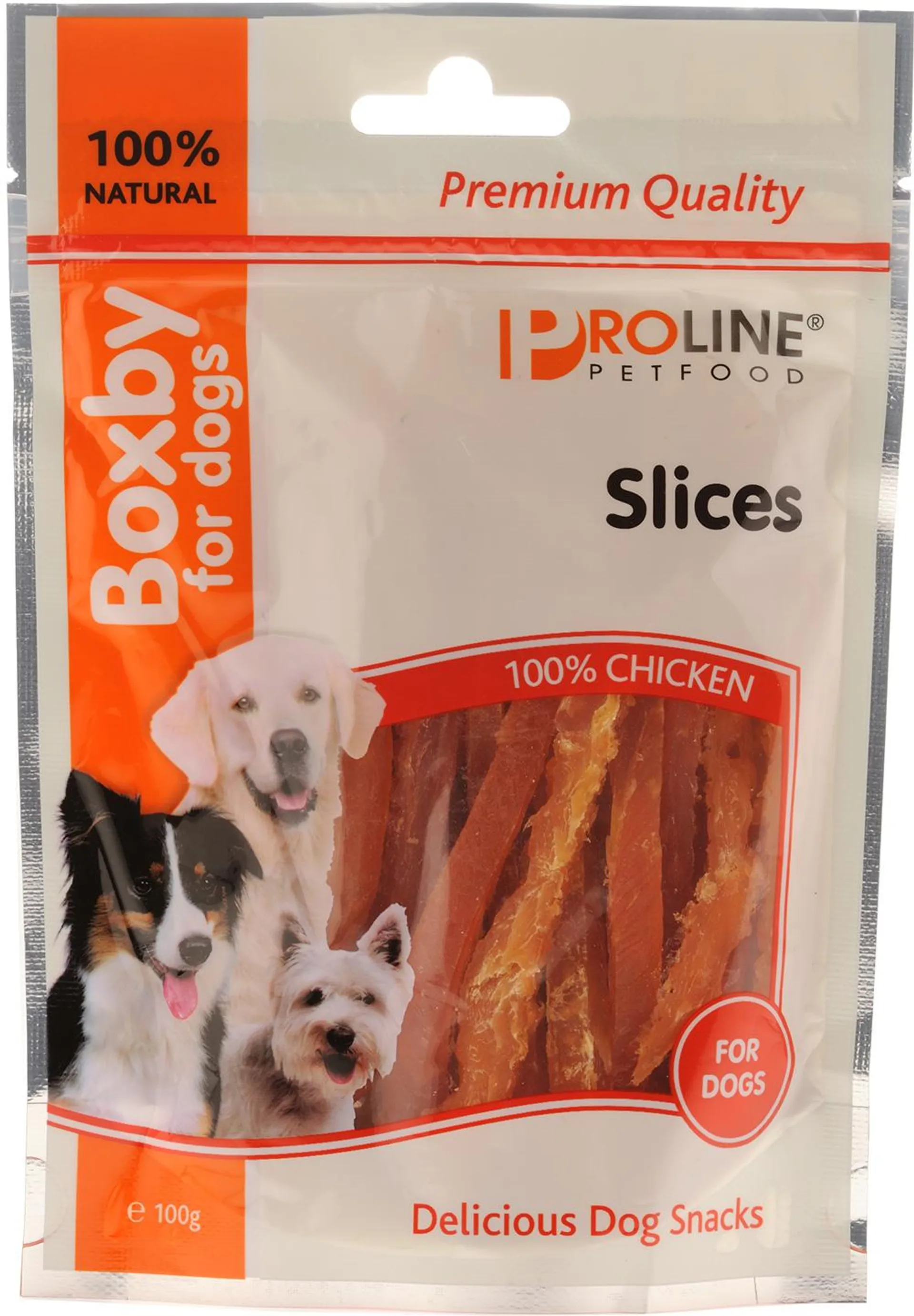 Boxby slices dogs 100g