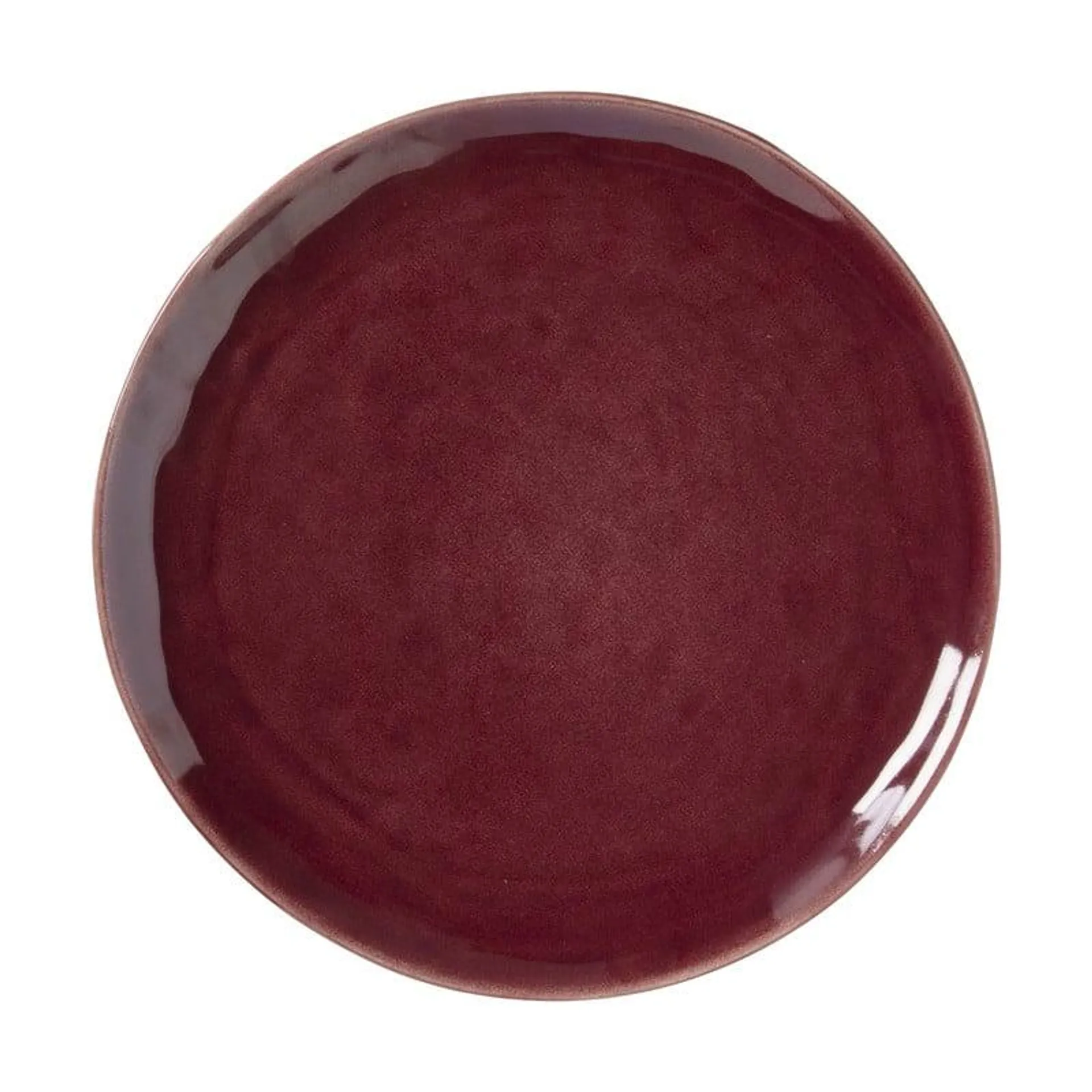 Dinerbord Toscane - bordeaux - ø28 cm