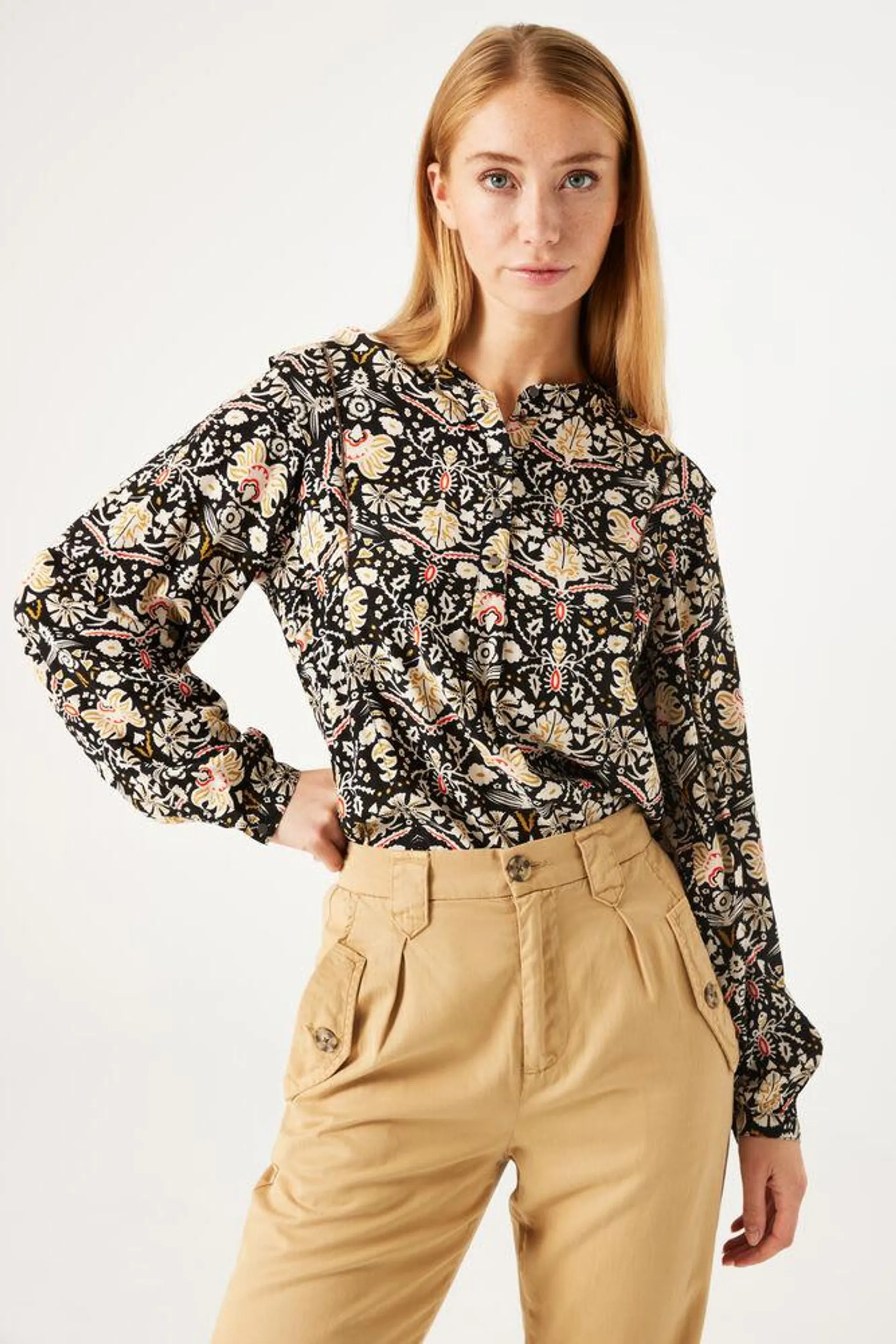 garcia blouse met print