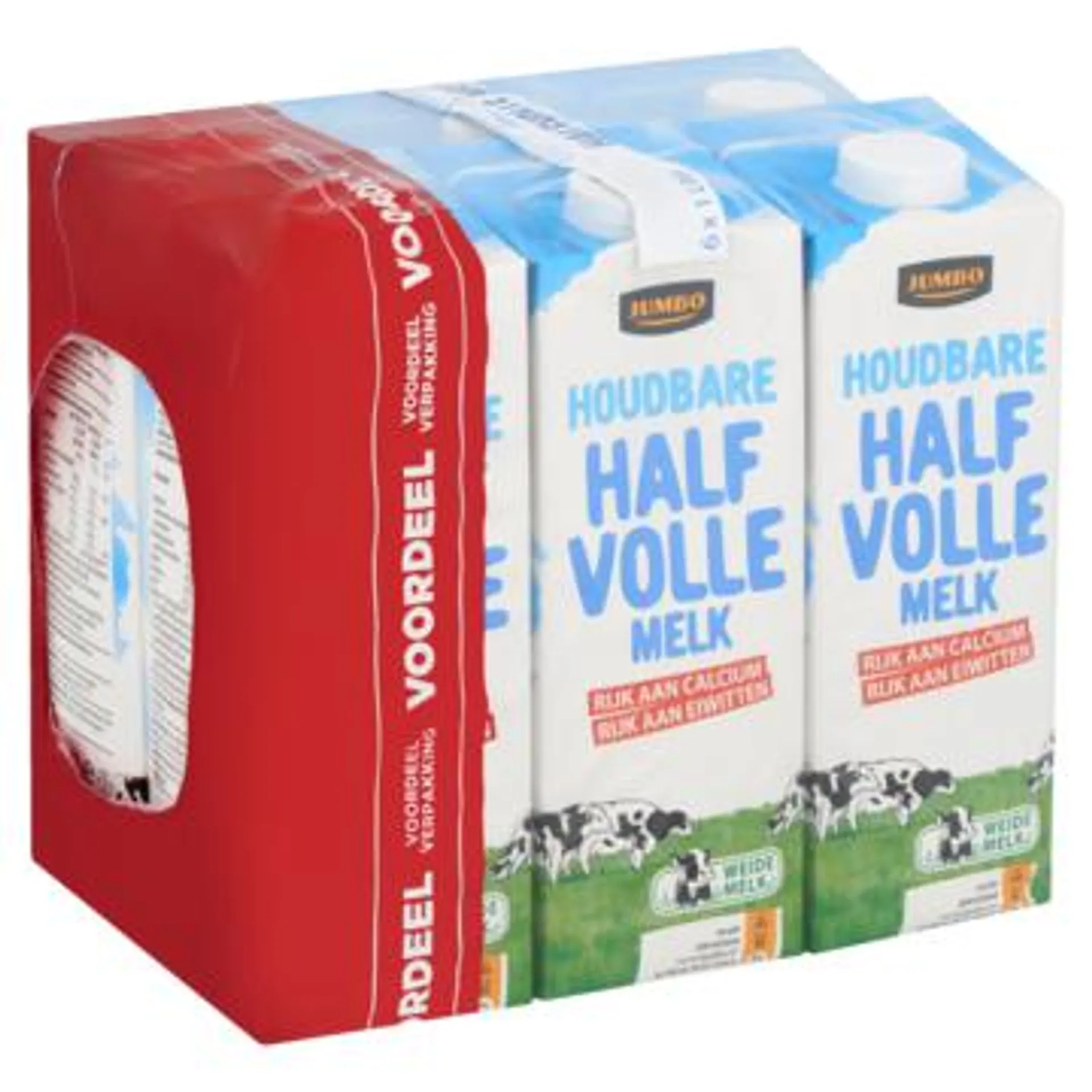 Jumbo Houdbare Halfvolle Melk Voordeelverpakking 6 x 1L