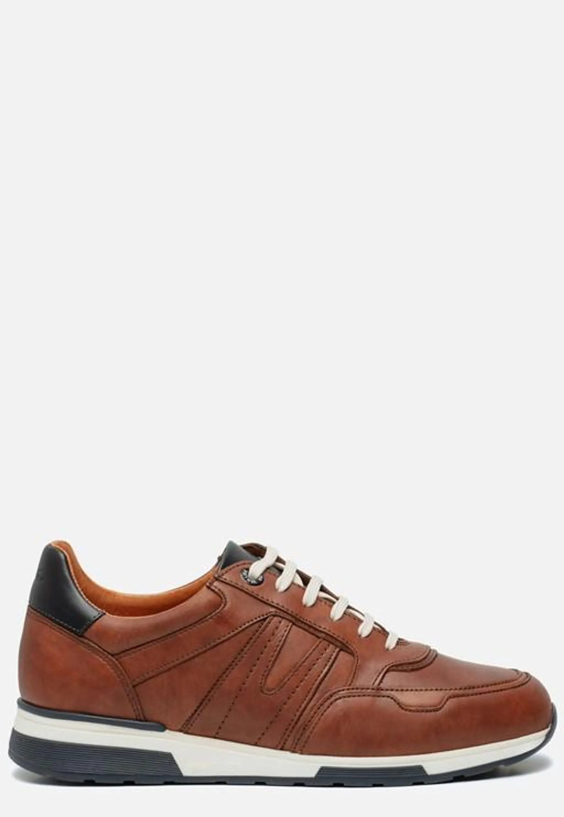 Positano Sneakers cognac Nubuck