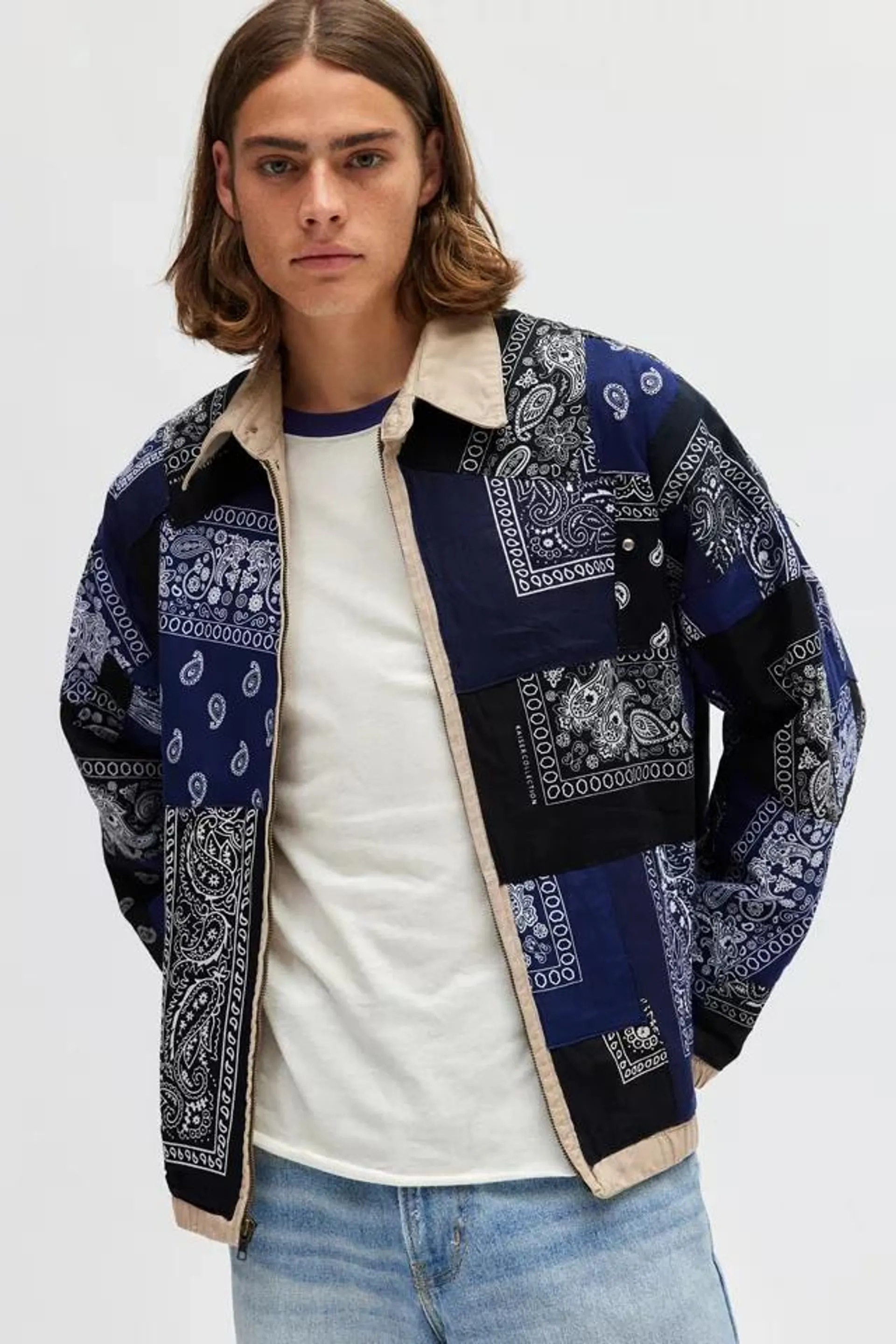 Urban Renewal Remade Bandana Patch Jacket