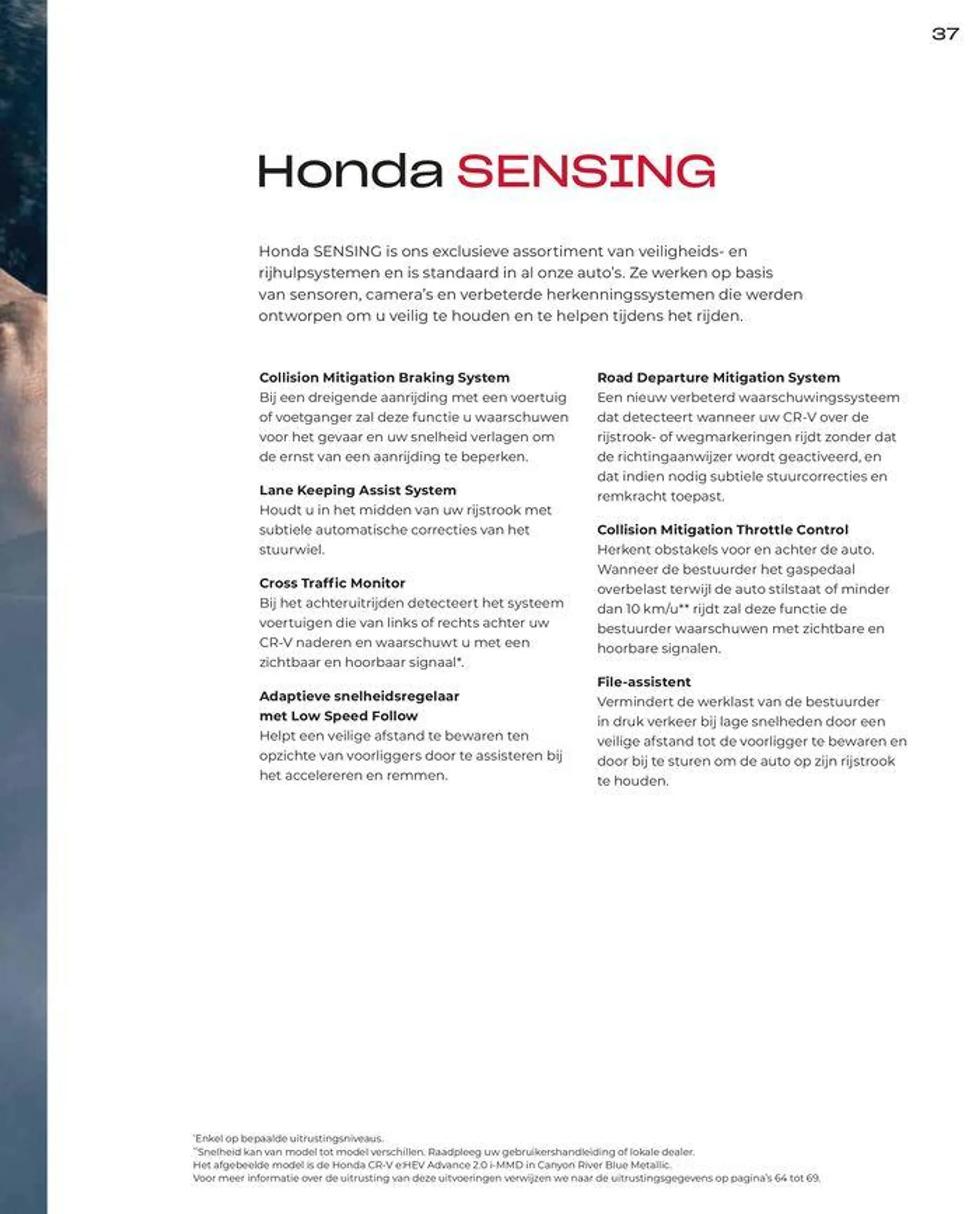 Honda CR-V e:HEV &amp; e:PHEV — Brochure van 28 juni tot 12 juli 2024 - Folder pagina 37