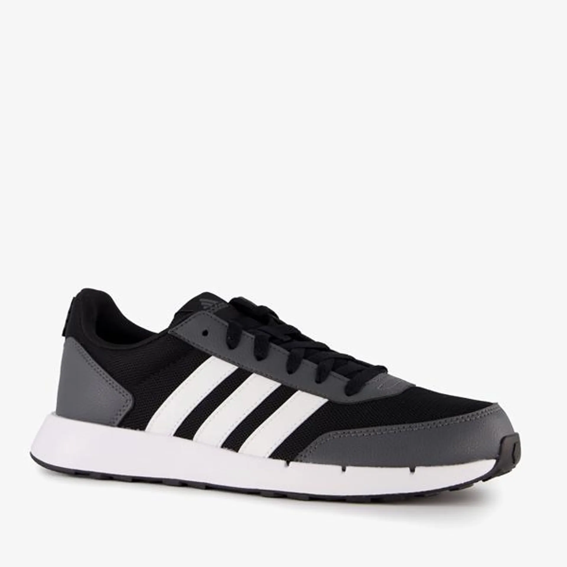 Adidas Run50S heren sneakers zwart grijs