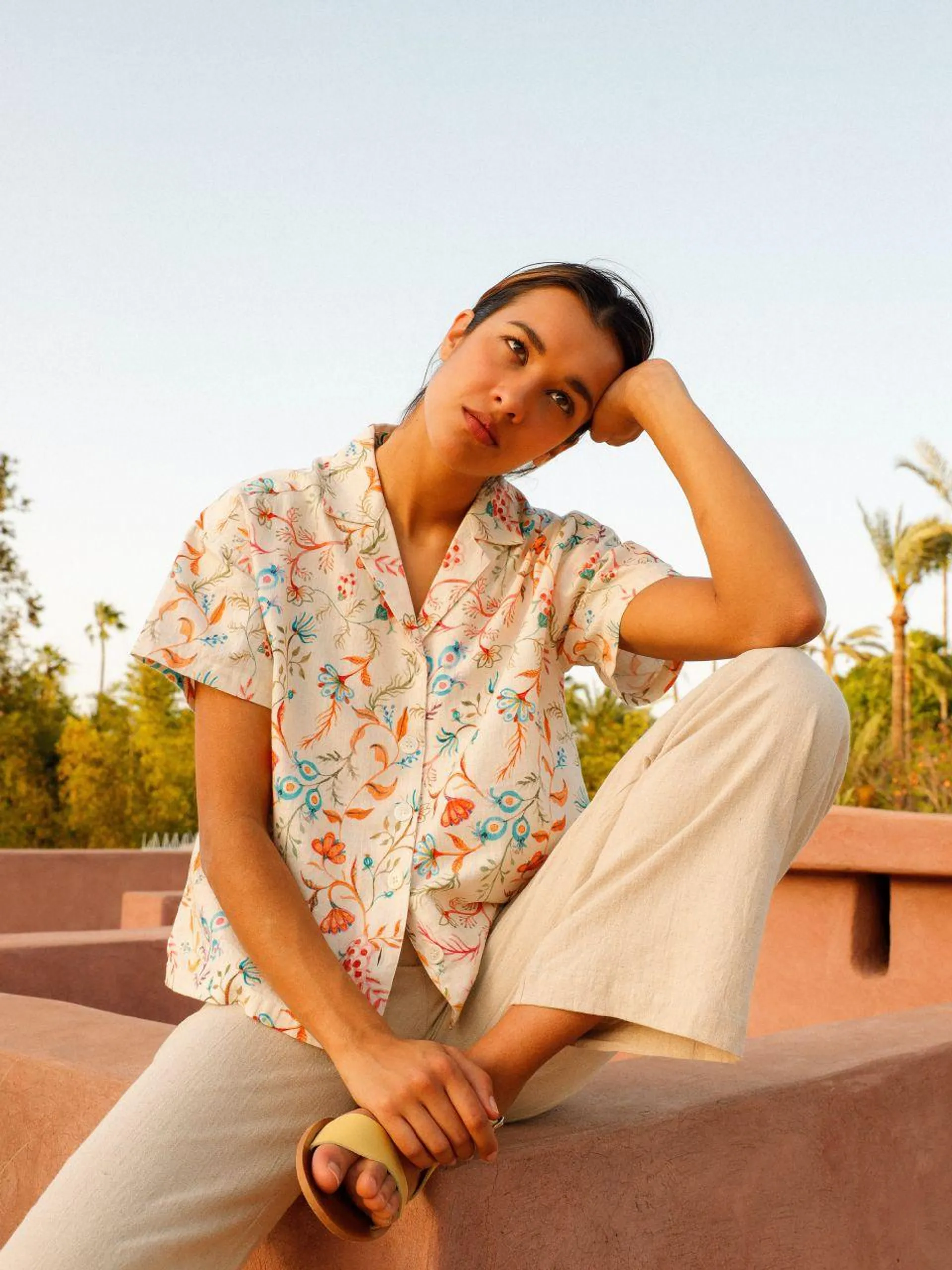 FLORAL PRINT SHIRT