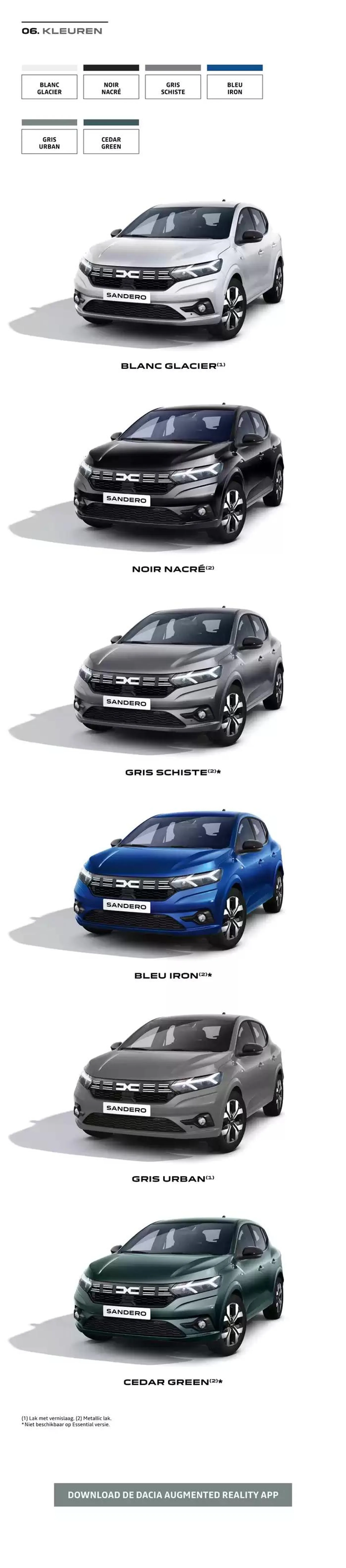  Dacia Sandero van 28 november tot 30 juni 2025 - Folder pagina 10