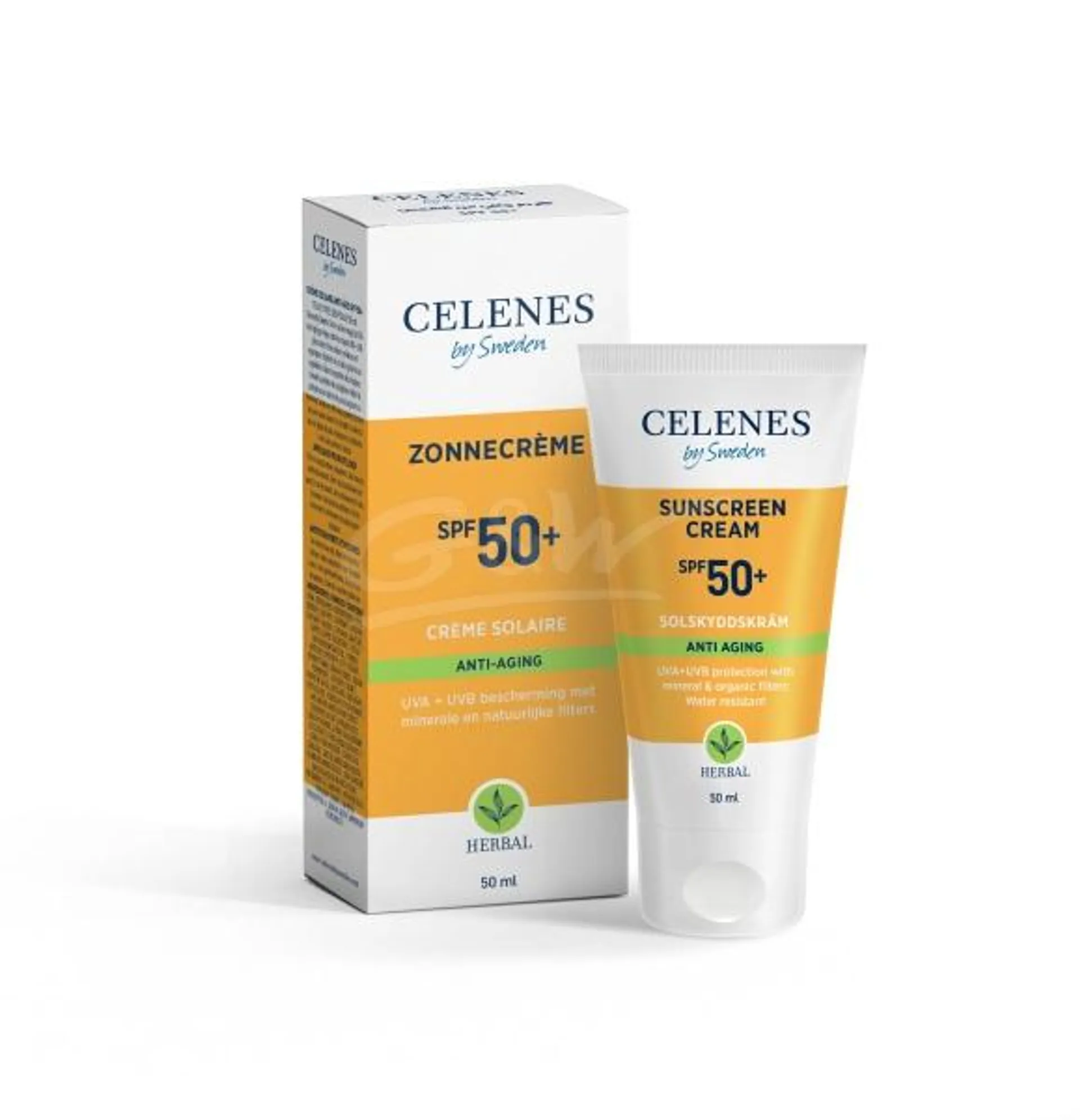 Celenes Zonnecrème SPF 50+ Anti-Aging