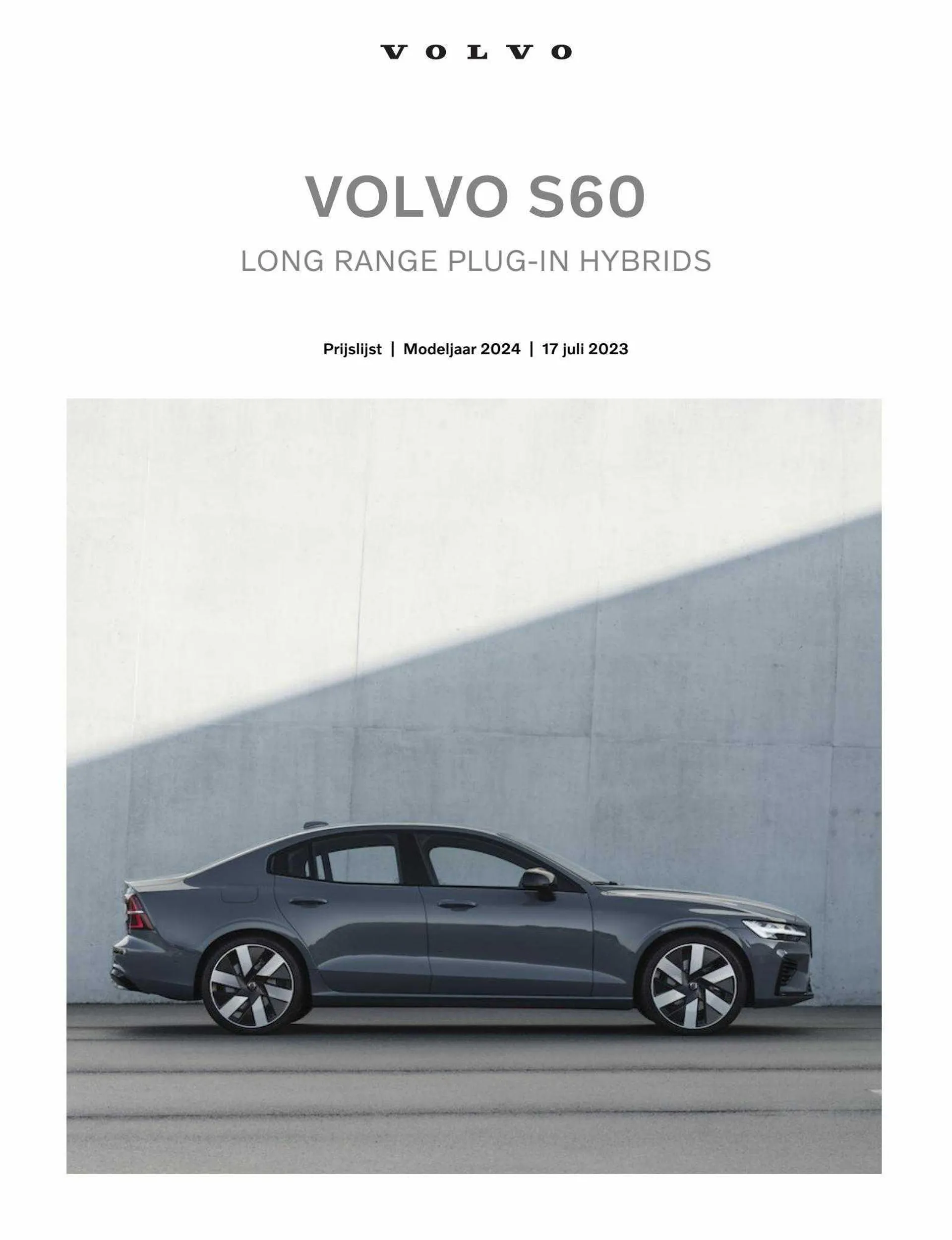 Volvo S60 Folder - 1