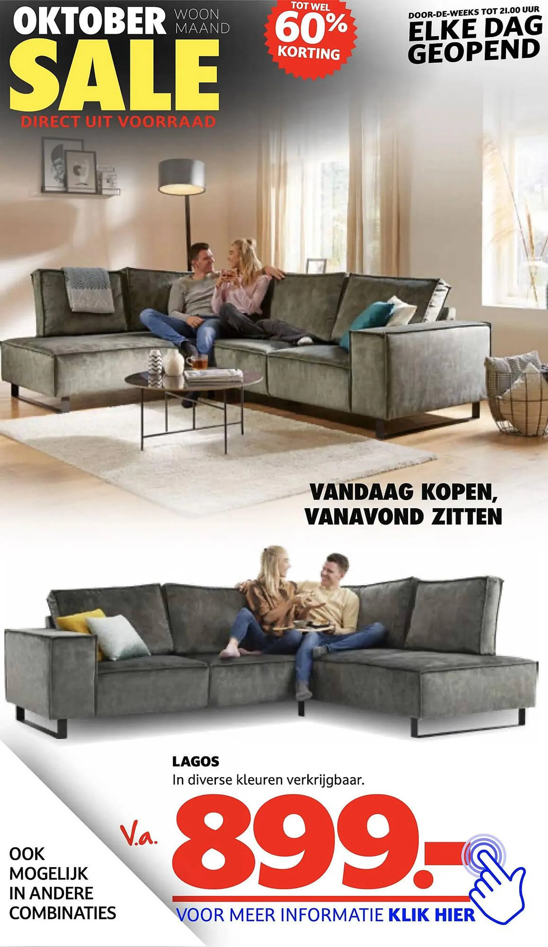 Seats and Sofas folder van 30 september tot 31 oktober 2024 - Folder pagina 50