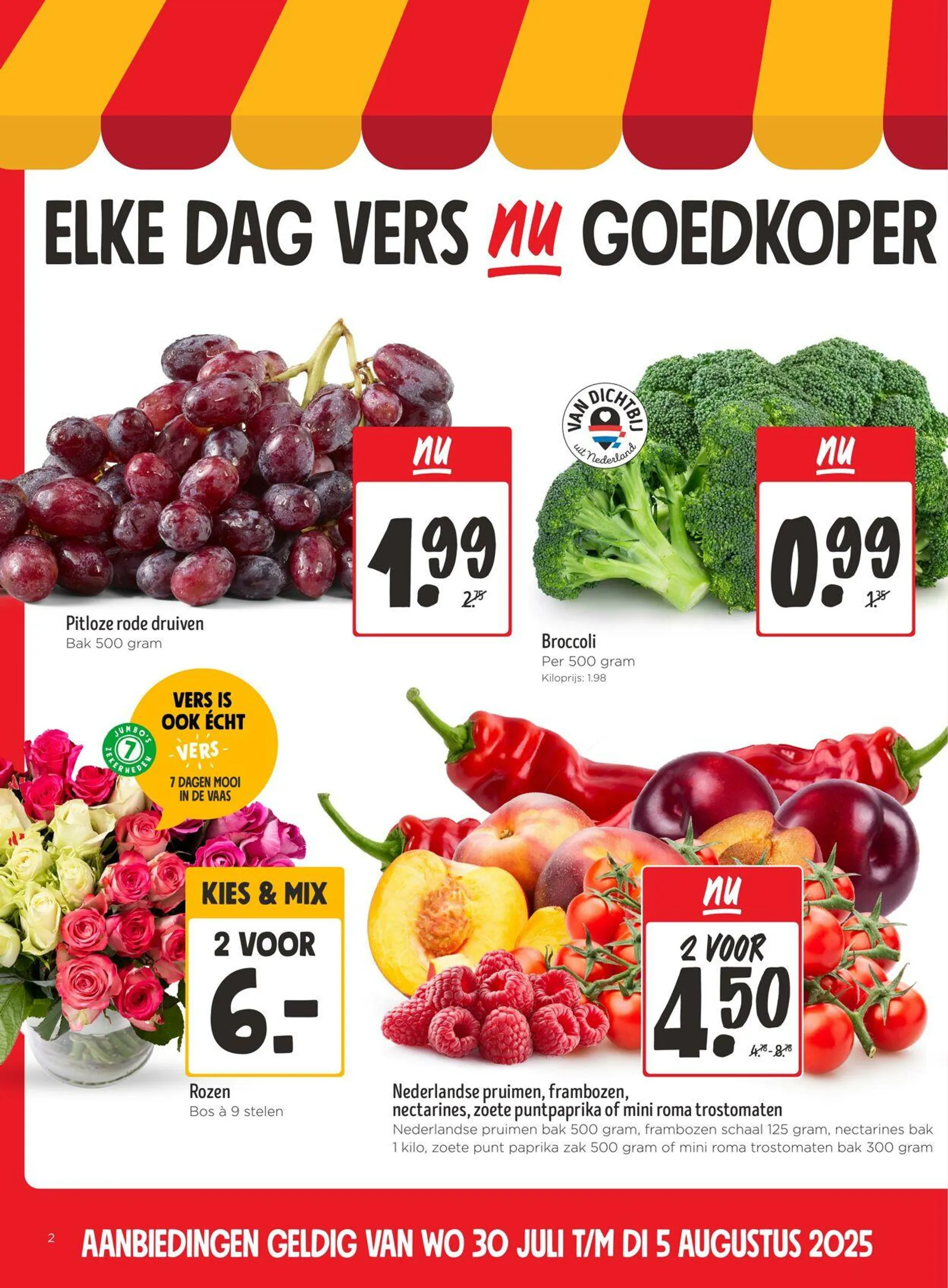 Jumbo Actuele folder van 30 juli tot 5 augustus 2025 - Folder pagina 2