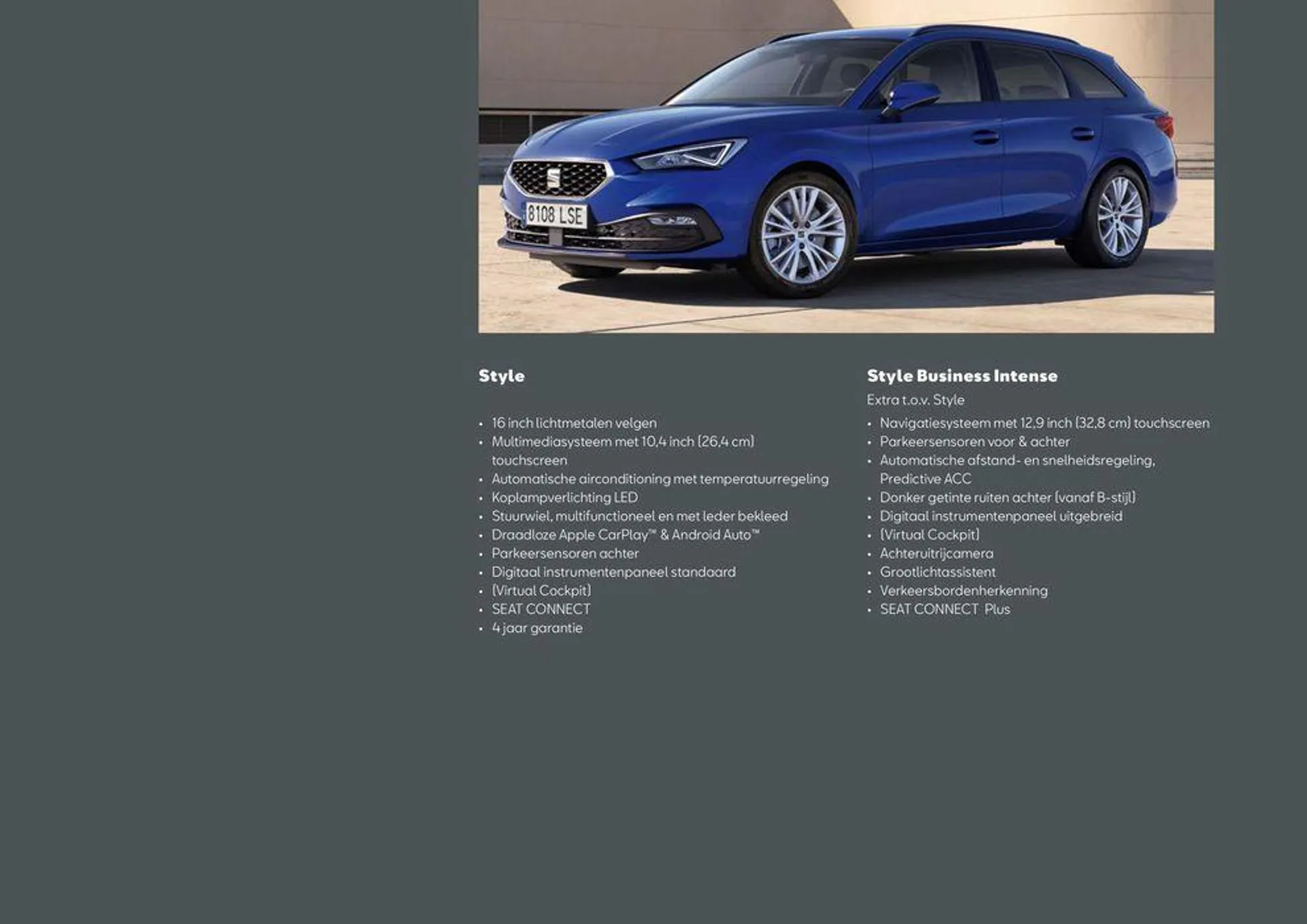 SEAT Leon Sportstourer van 2 augustus tot 2 augustus 2025 - Folder pagina 2