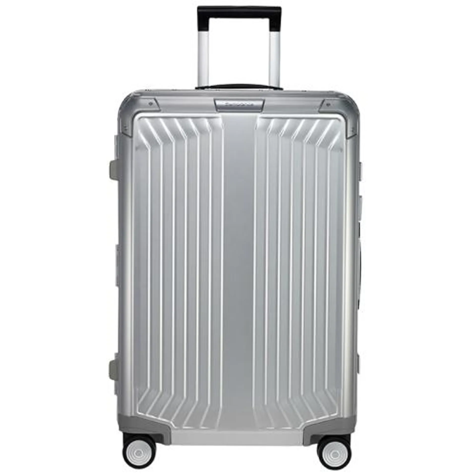 Harde Koffer / Trolley / Reiskoffer 69 cm (Medium) Lite-Box Zilver