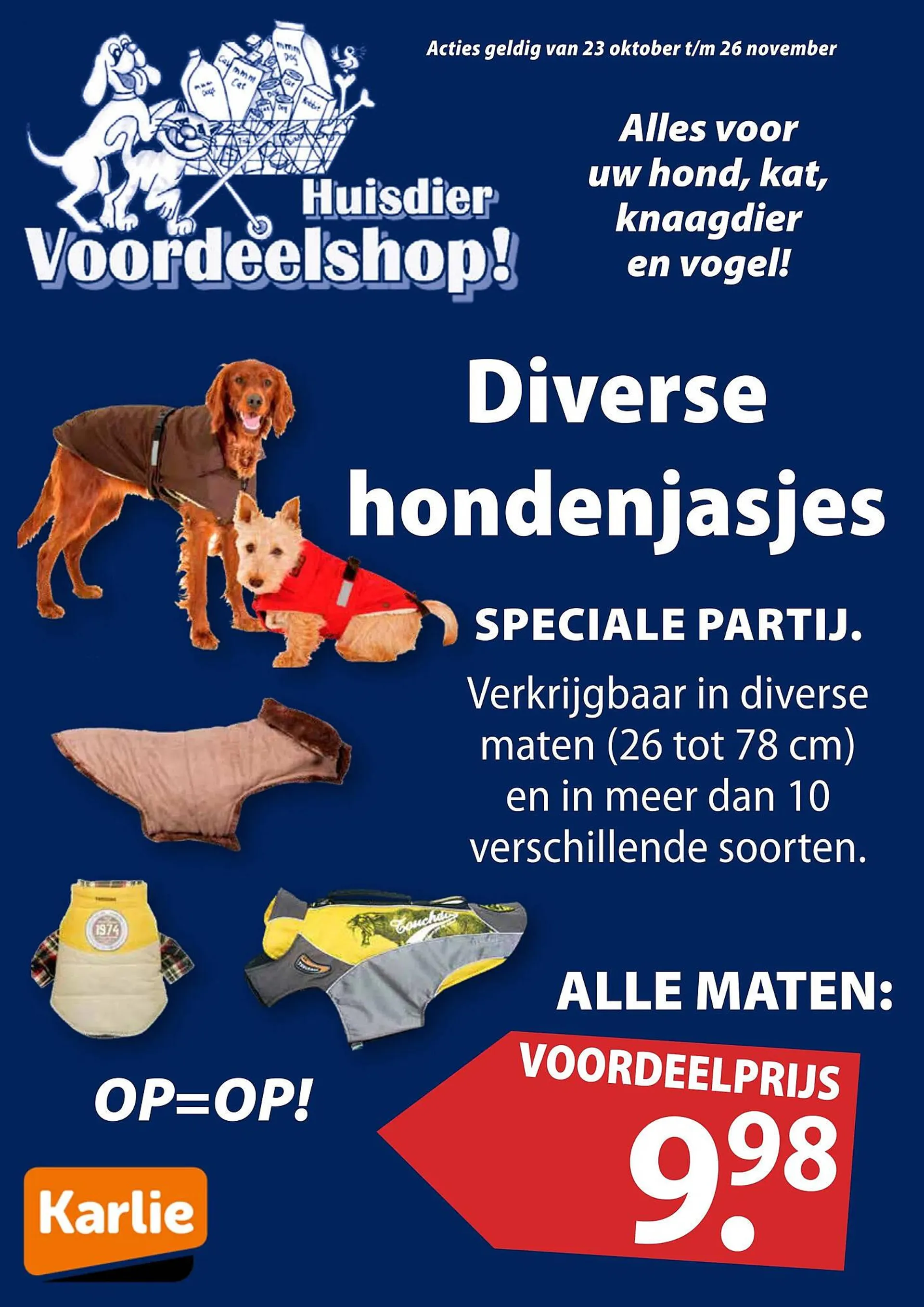 Huisdier Voordeelshop folder - 1