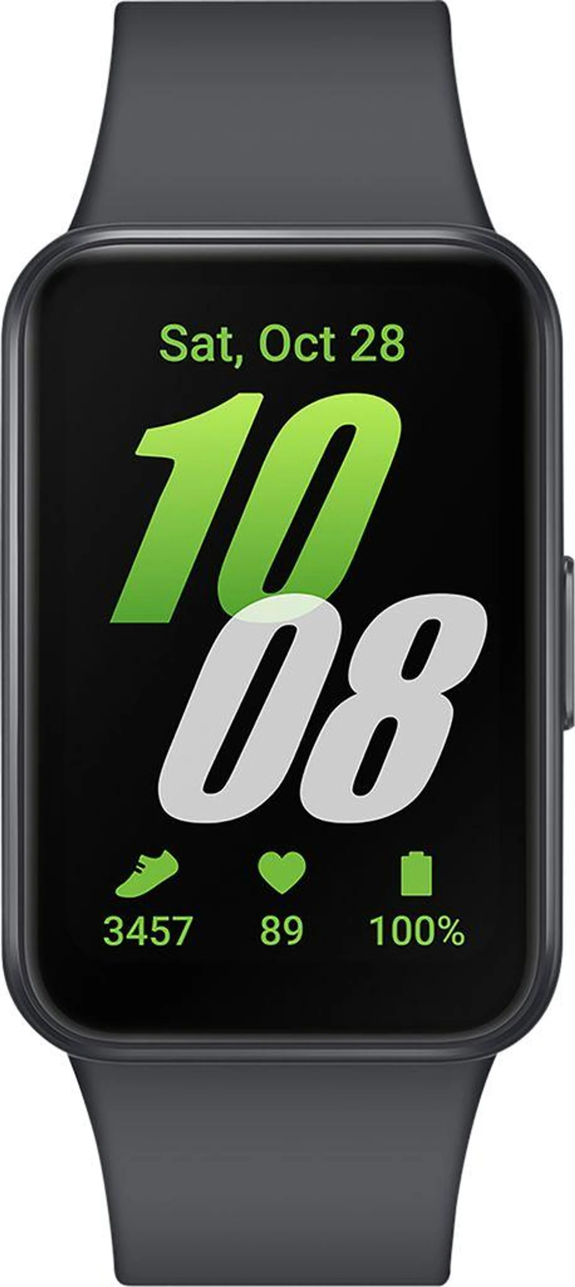 Samsung Galaxy Fit3 4,06 cm (1.6") AMOLED 40 mm Digital 256 x 402 Pixel Touchscreen Grau