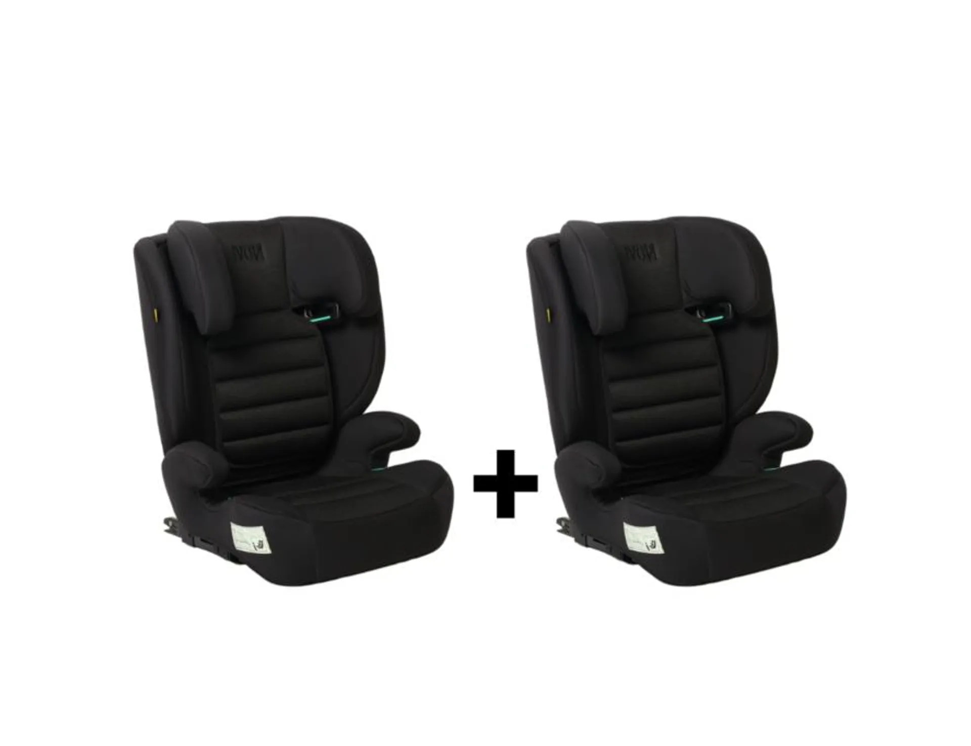 Set | 2x Autostoel Novi Baby® James Go I-Size Isofix Black/Mesh