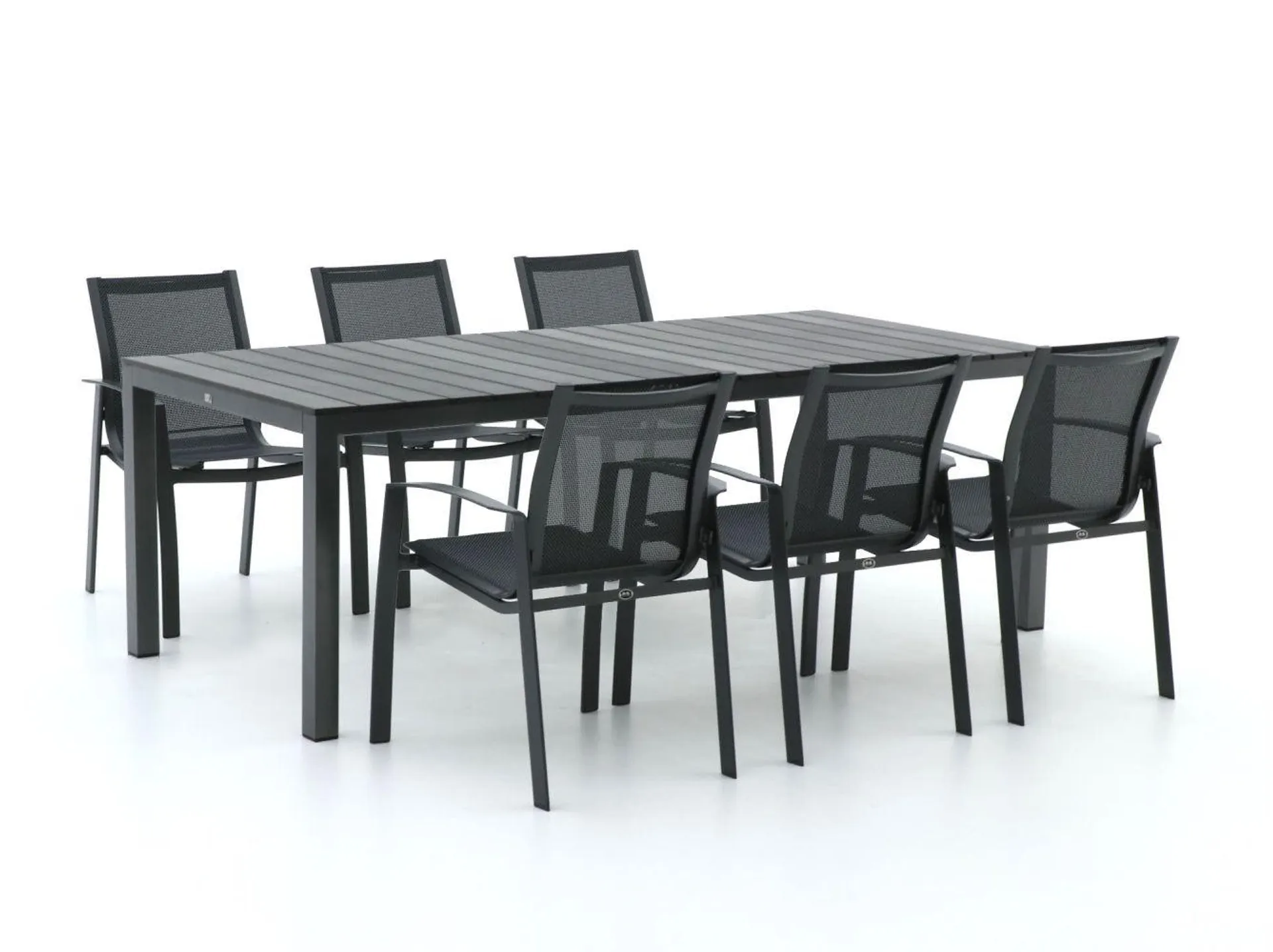 R&S Design Altea/Fidenza 220cm dining tuinset 7-delig stapelbaar