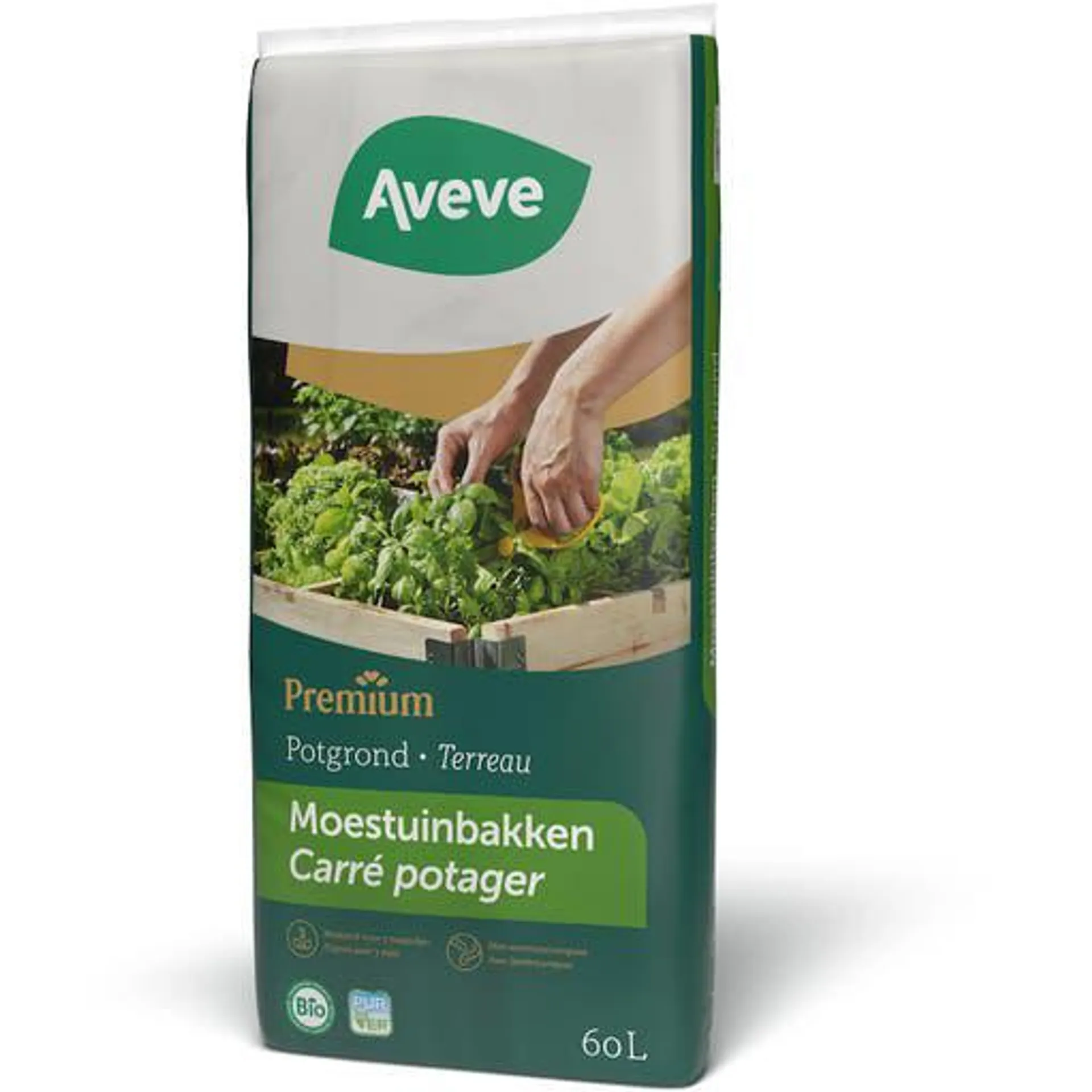 Potgrond voor moestuinbakken premium