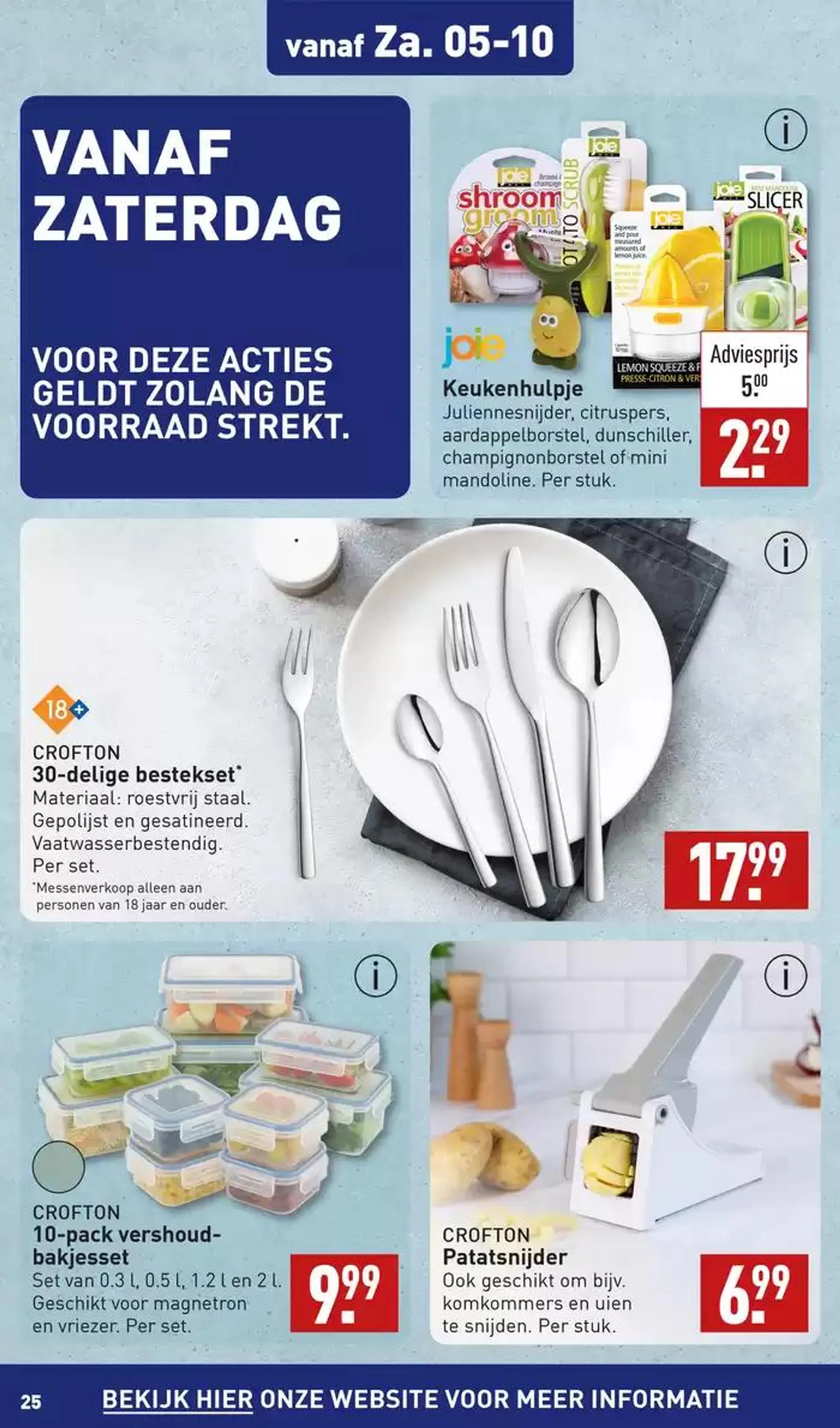 Exclusieve deals voor onze klanten van 26 september tot 10 oktober 2024 - Folder pagina 25