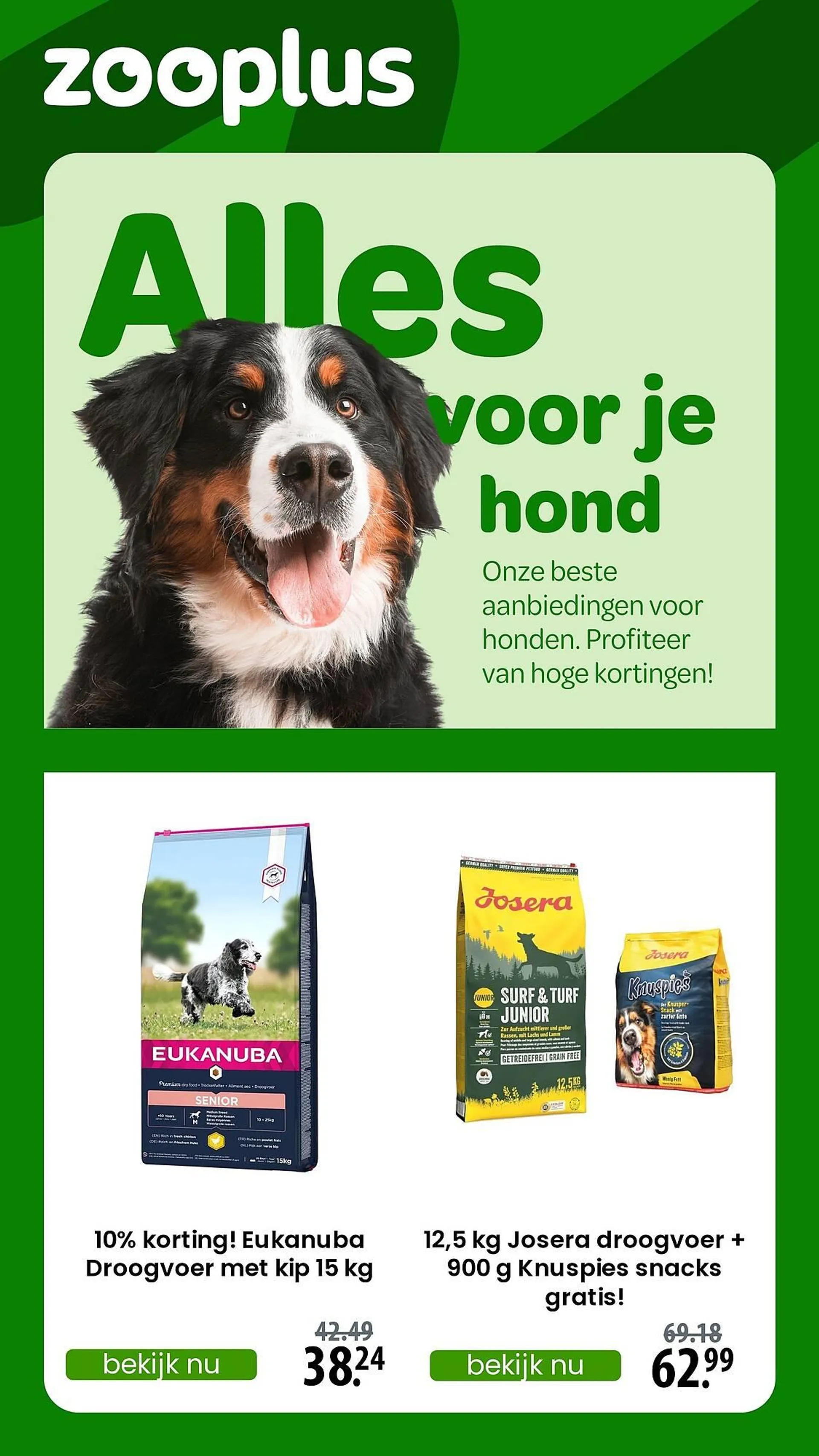 Zooplus folder van 1 juni tot 7 juni 2025 - Folder pagina 1