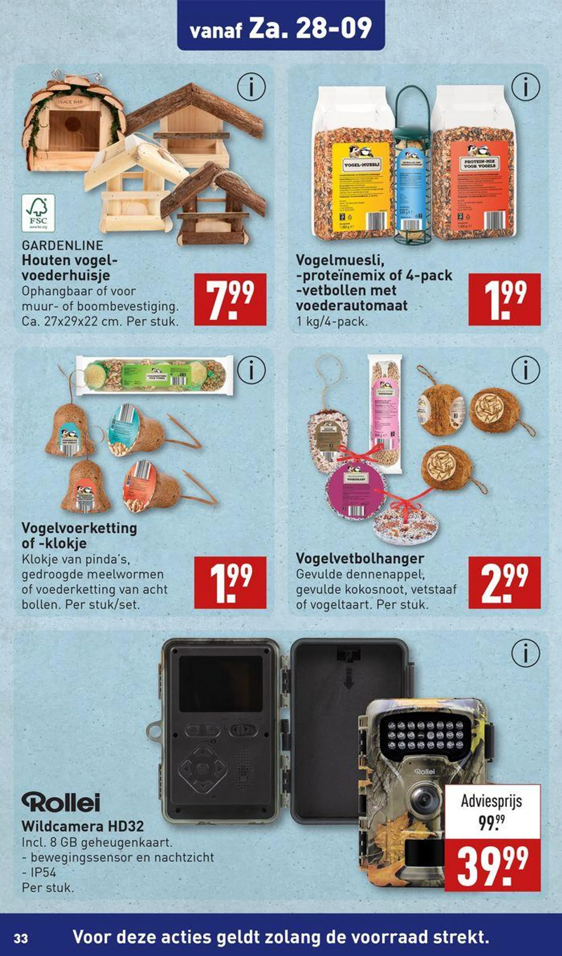 Topdeals voor alle klanten van 19 september tot 3 oktober 2024 - Folder pagina 33