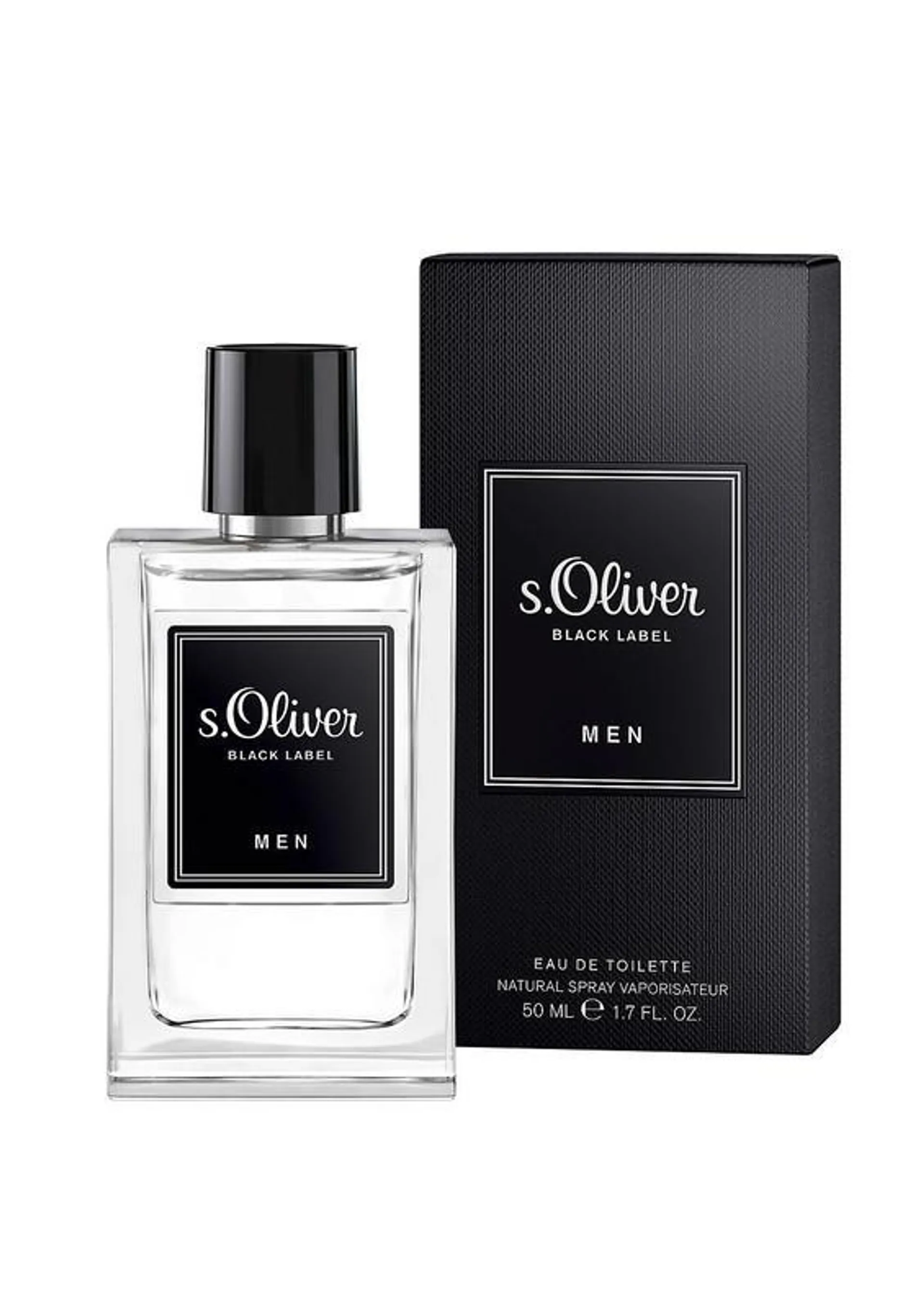 S Oliver For him black label eau de toilette 50 milliliter