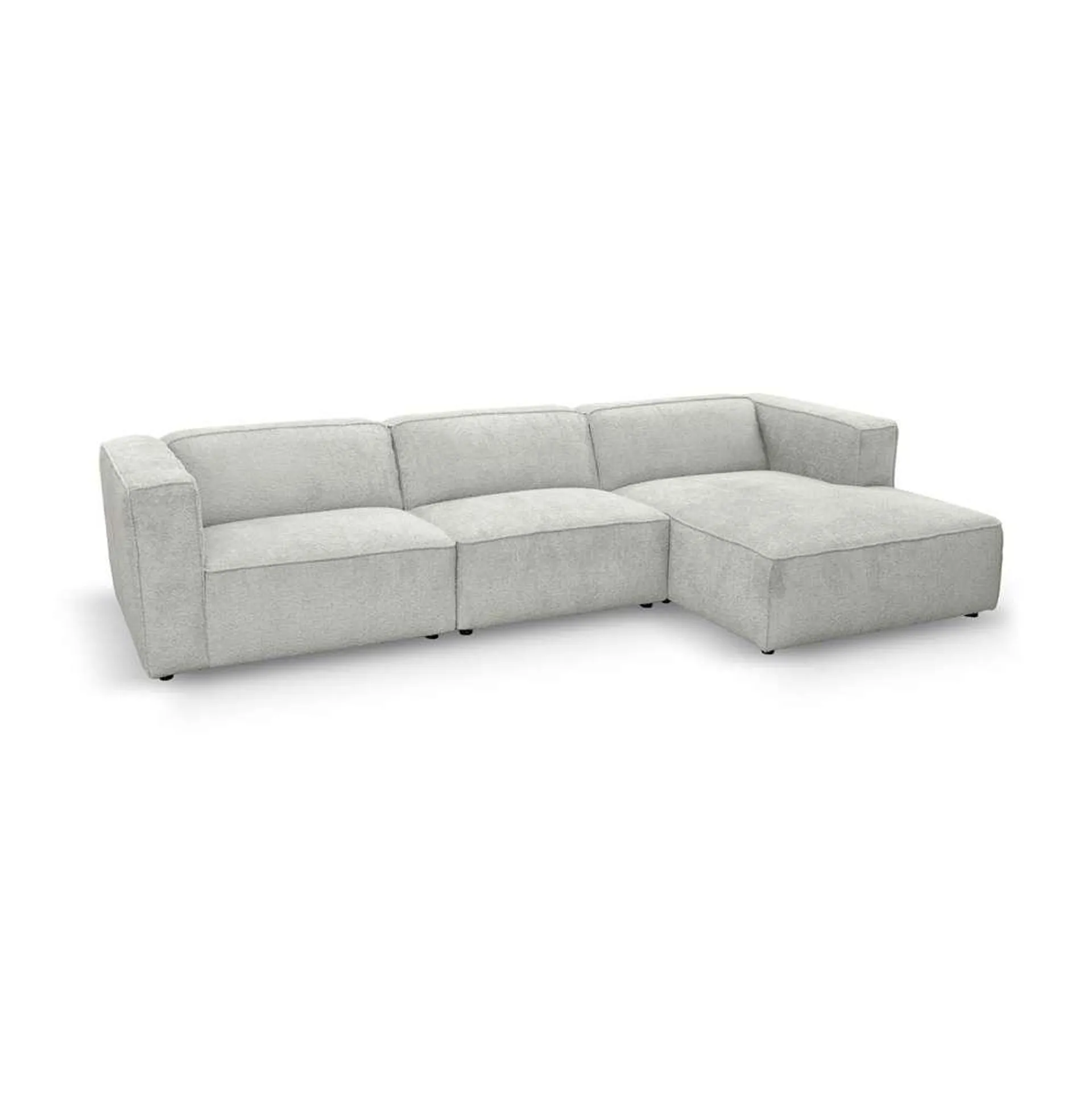 Levik Loungebank Bouclé Abriamo